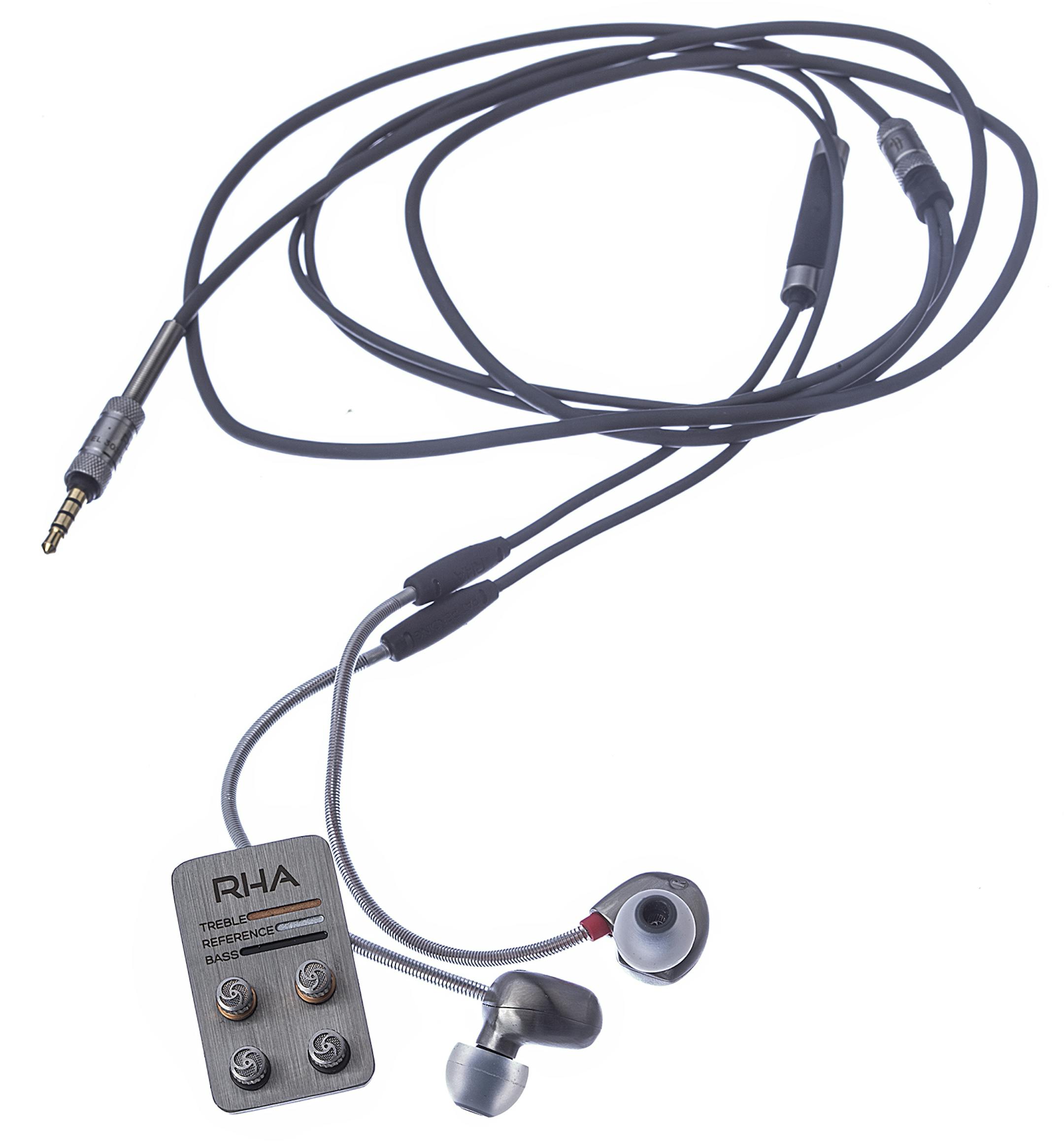 RHA T10i headphones in New York, Feb. 27, 2015. The $200 headphones&#xed; drivers produce clear, detailed sound, and three interchangeable tuning filters allow users to adjust the bass or treble. (Tony Cenicola/The New York Times) ORG XMIT: XNYT95