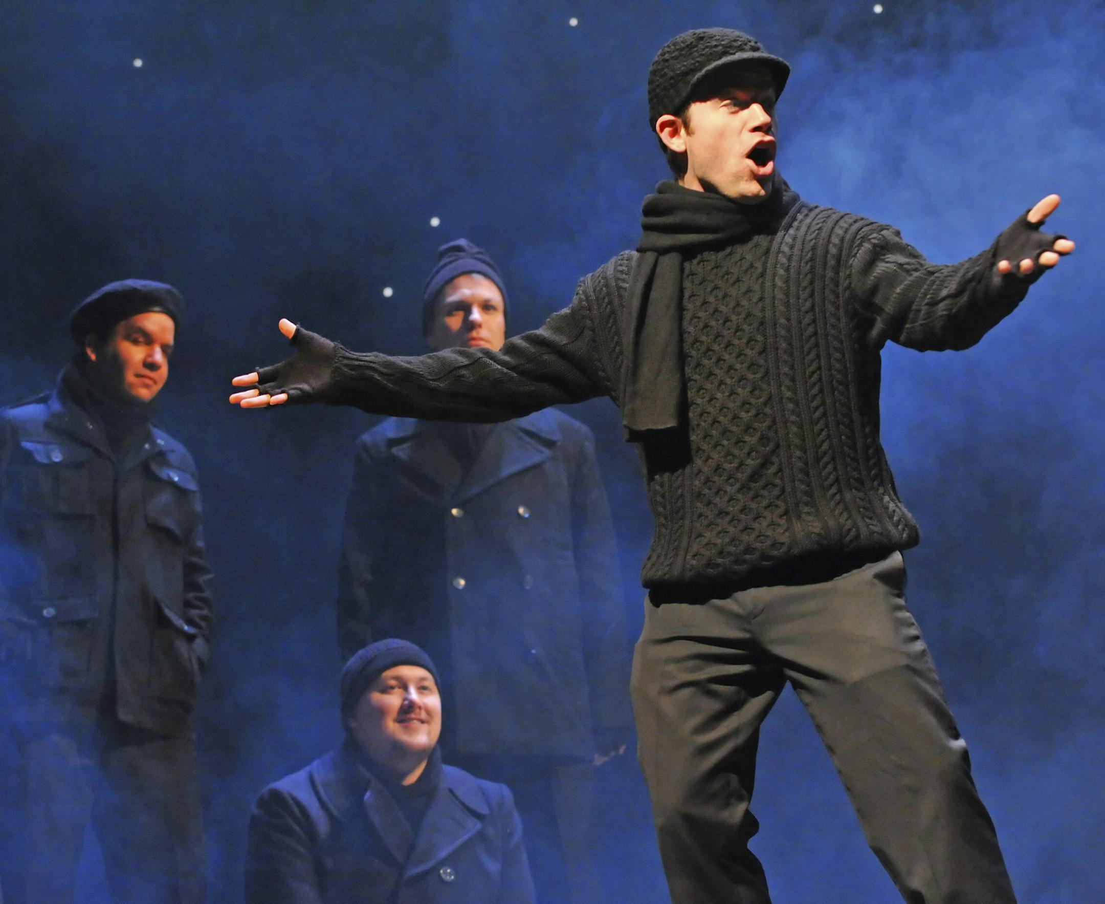 Cantus, Theater Latt&#xe9; Da, and Hennepin Theater Trust present: "All is Calm: The Christmas Truce of 1914" By Peter Rothstein, with musical arrangements by Erick Lichte and Timothy C Takach Pantages Theater, Minneapolis, MN December 16-19, 2010 Photographed: Thursday, December 16, 2010 PICTURED: Paul Rudoi