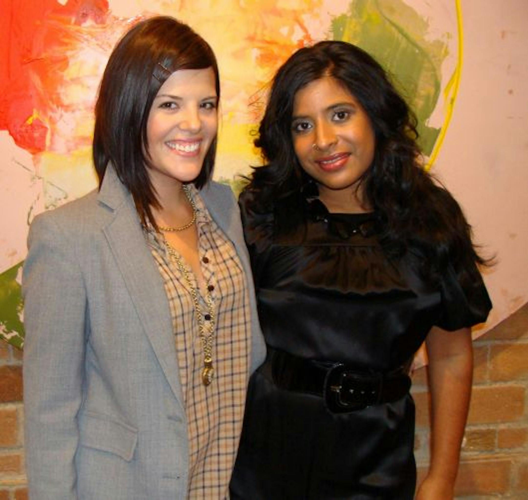 Benefit Fashion Show for Children's Hospital Association at FiveTwoSix. Ashlee Abbott of Abracadabra Vintage and Elizabeth Varghese of Picky Girl.