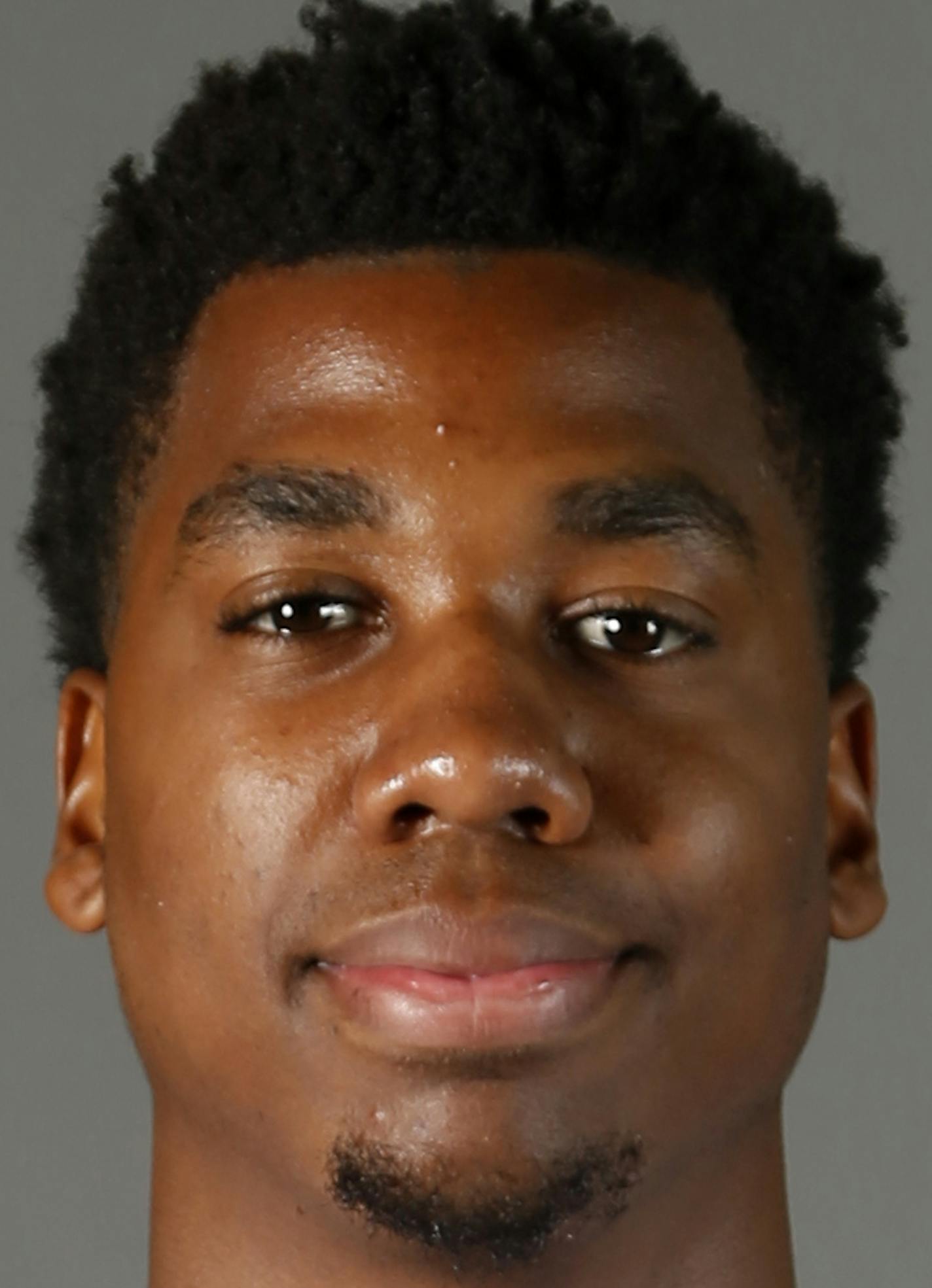 Miami Heat center Hassan Whiteside poses for a photo during the NBA team's media day, Monday, Sept. 25, 2017, in Miami. (AP Photo/Wilfredo Lee)