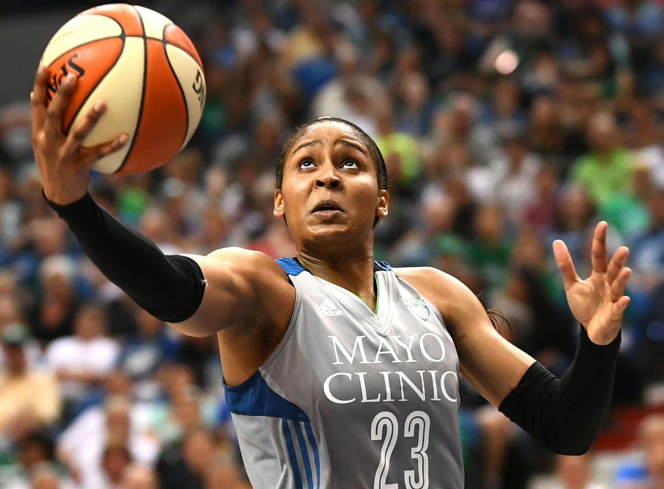 Lynx forward Maya Moore.