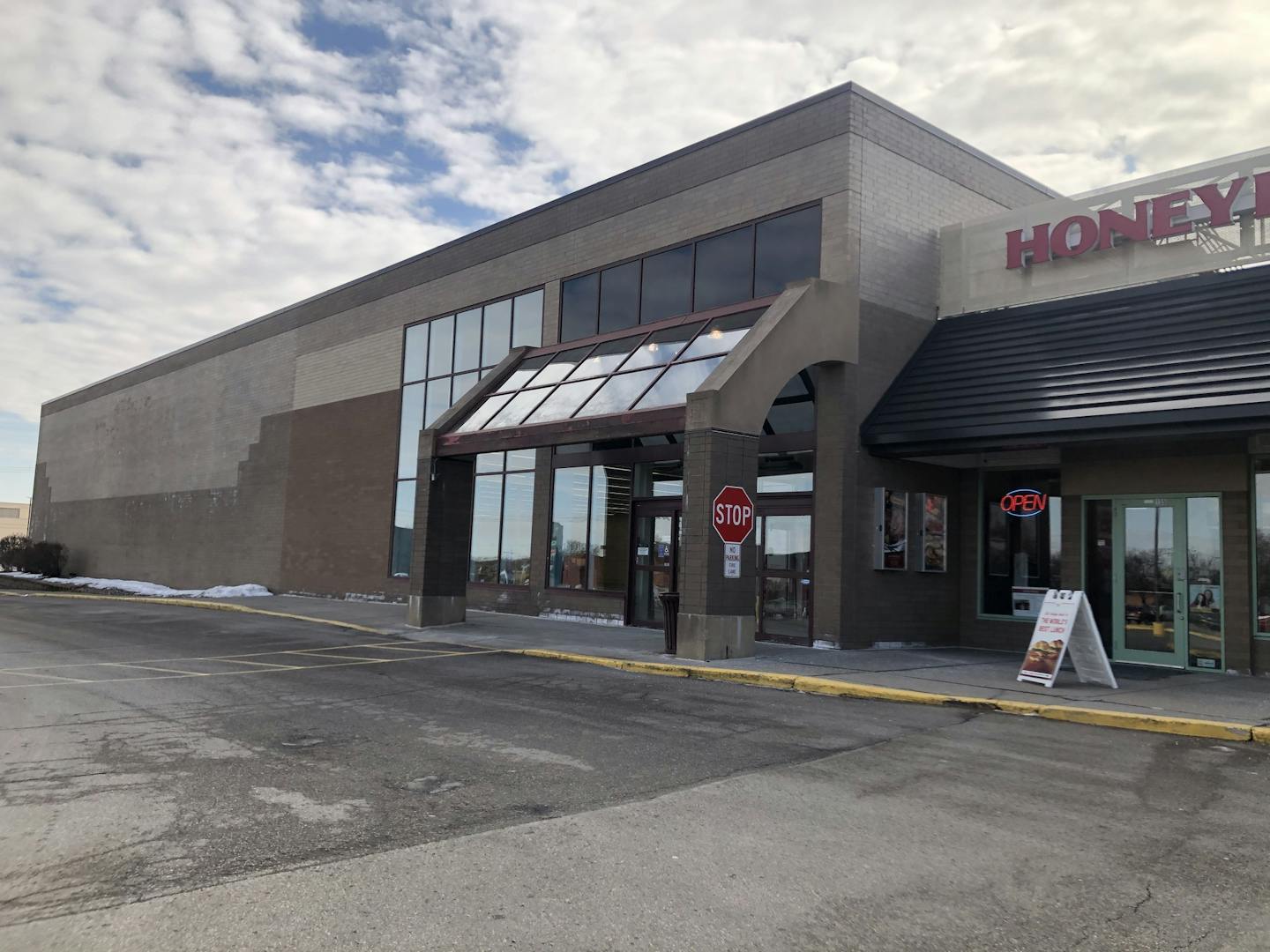 The sign is already gone from the World Market store in Roseville, which closed month after its lease ran out.