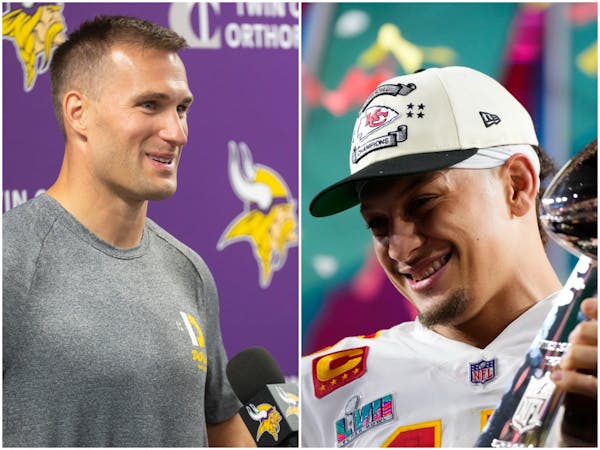 The only thing keeping Kirk Cousins (left) from stealing the show in the new Netflix ‘Quarterback’ documentary is that he’s constantly compared 