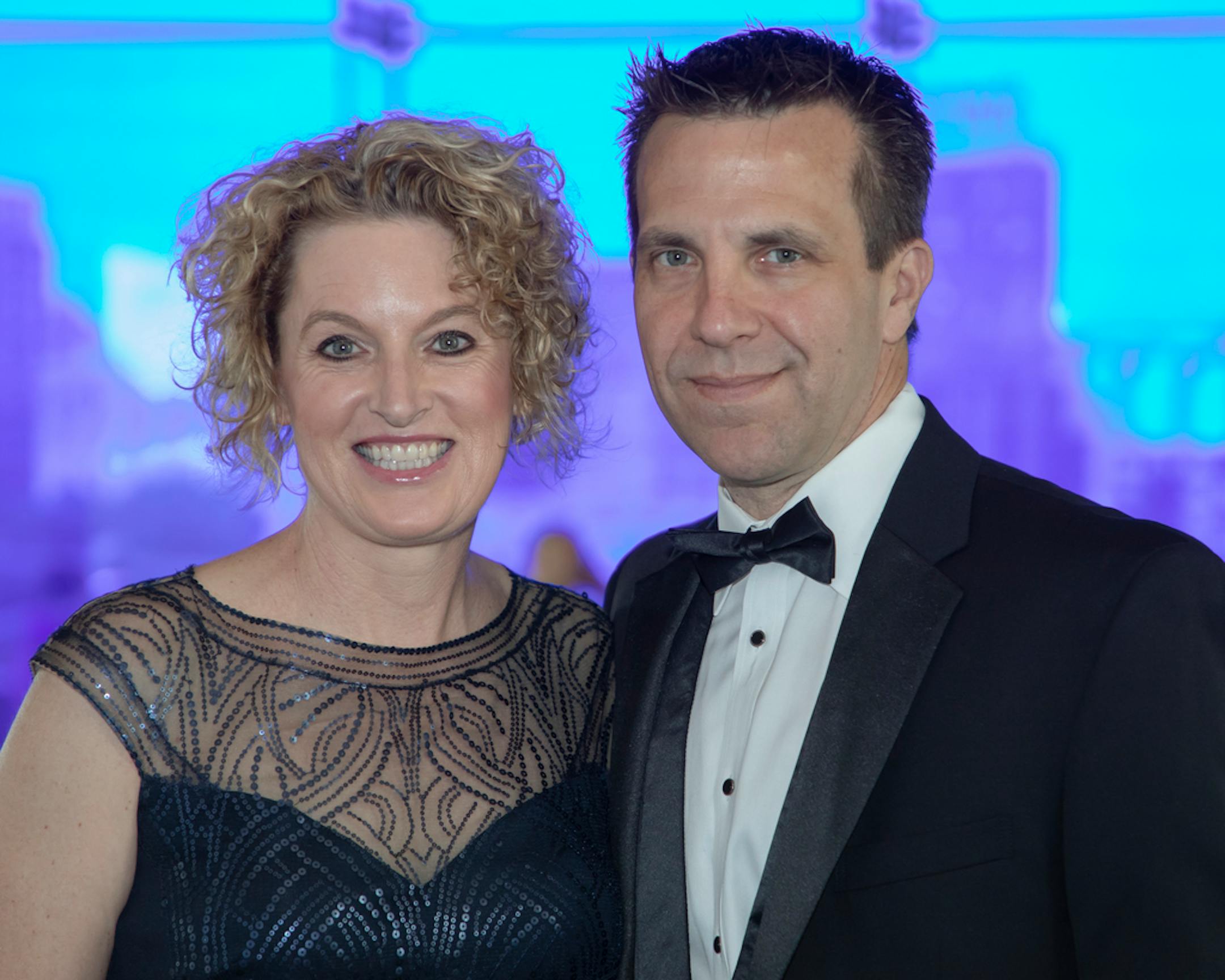 Morgan Kinross-Wright and Dirk Kloss at the 2019 Guthrie Gala.