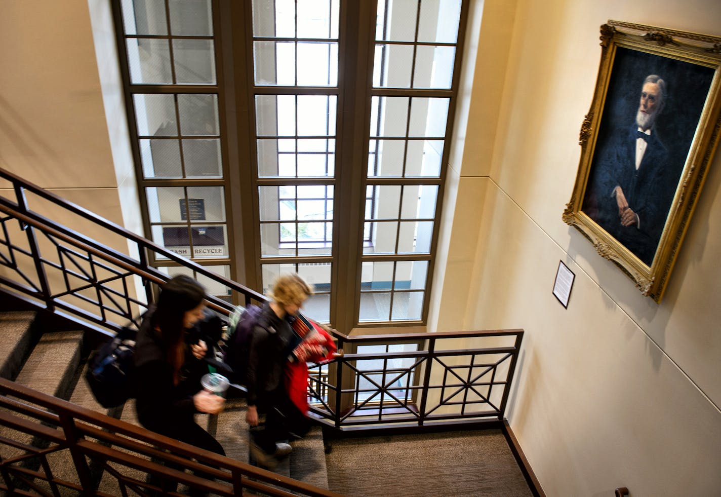 A painting of founder William Mitchell hangs in the William Mitchell College of Law library. ] GLEN STUBBE * gstubbe@startribune.com Friday, February 14, 2015 William Mitchell College of Law and Hamline University's law school plan to announce Friday that they're combining into a single operation, to be named Mitchell/Hamline School of Law. The surprise announcement comes after years of on-again, off-again merger talks, and a growing realization that Minnesota could no longer support four law sc