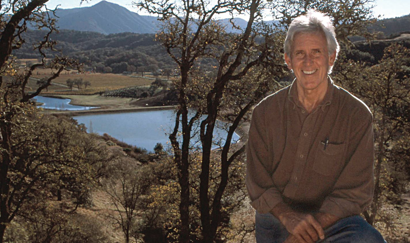 John Fetzer, owner of Saracina Vineyards in Mendocino County.