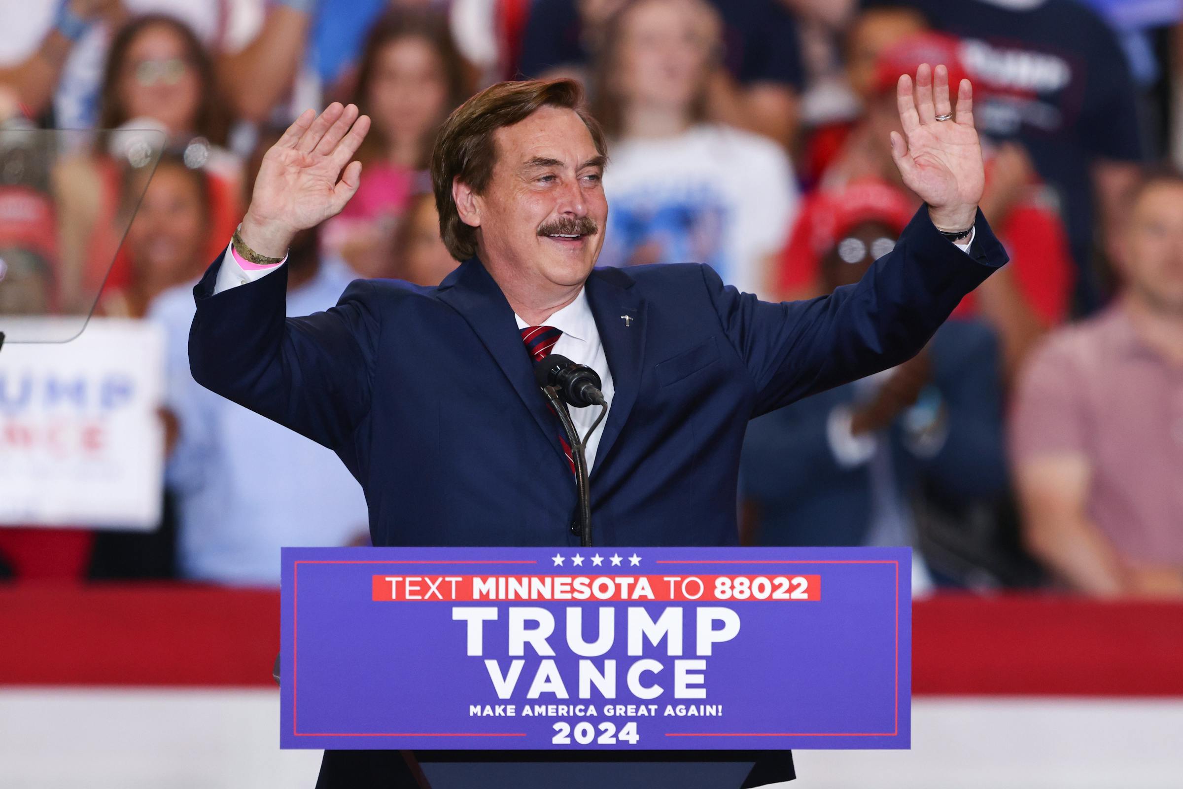 Olson: Trump’s endorsement of Mike Lindell has DFLers giddy. It’s not hard to see why.