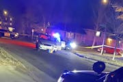 A man died after being hit by a minivan in St. Paul Friday night, at the intersection of East Mechanic Avenue and Van Dyke Street. Photo provided by S