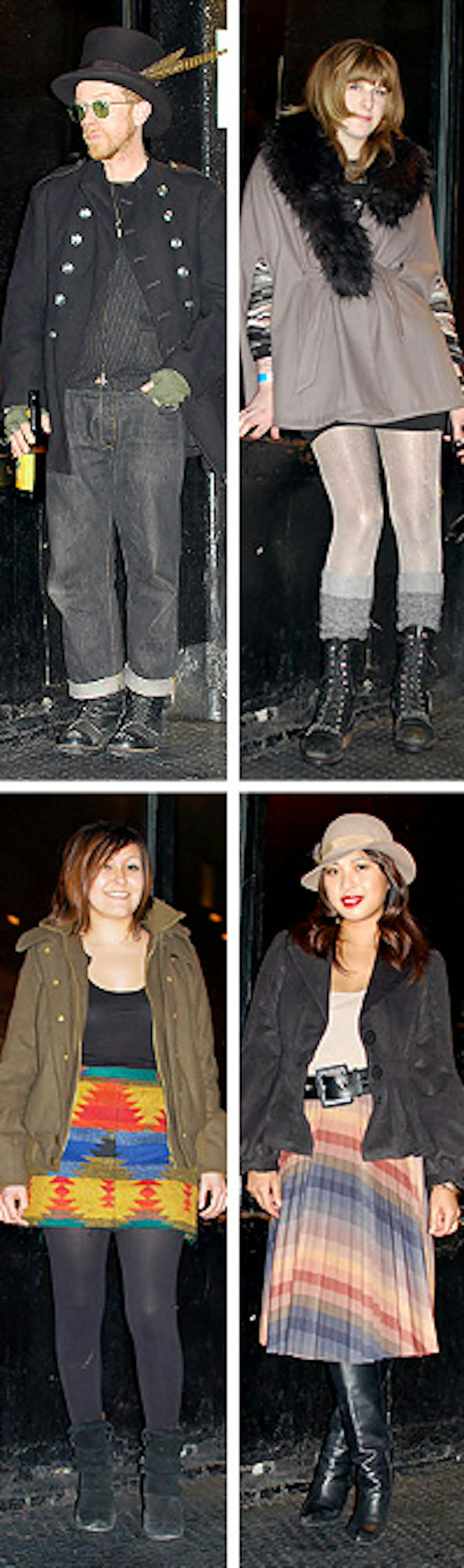 Clockwise from top - Roger Allen Johnson, Greta Herman, Vilay Dethluxay, Sarah Ganley