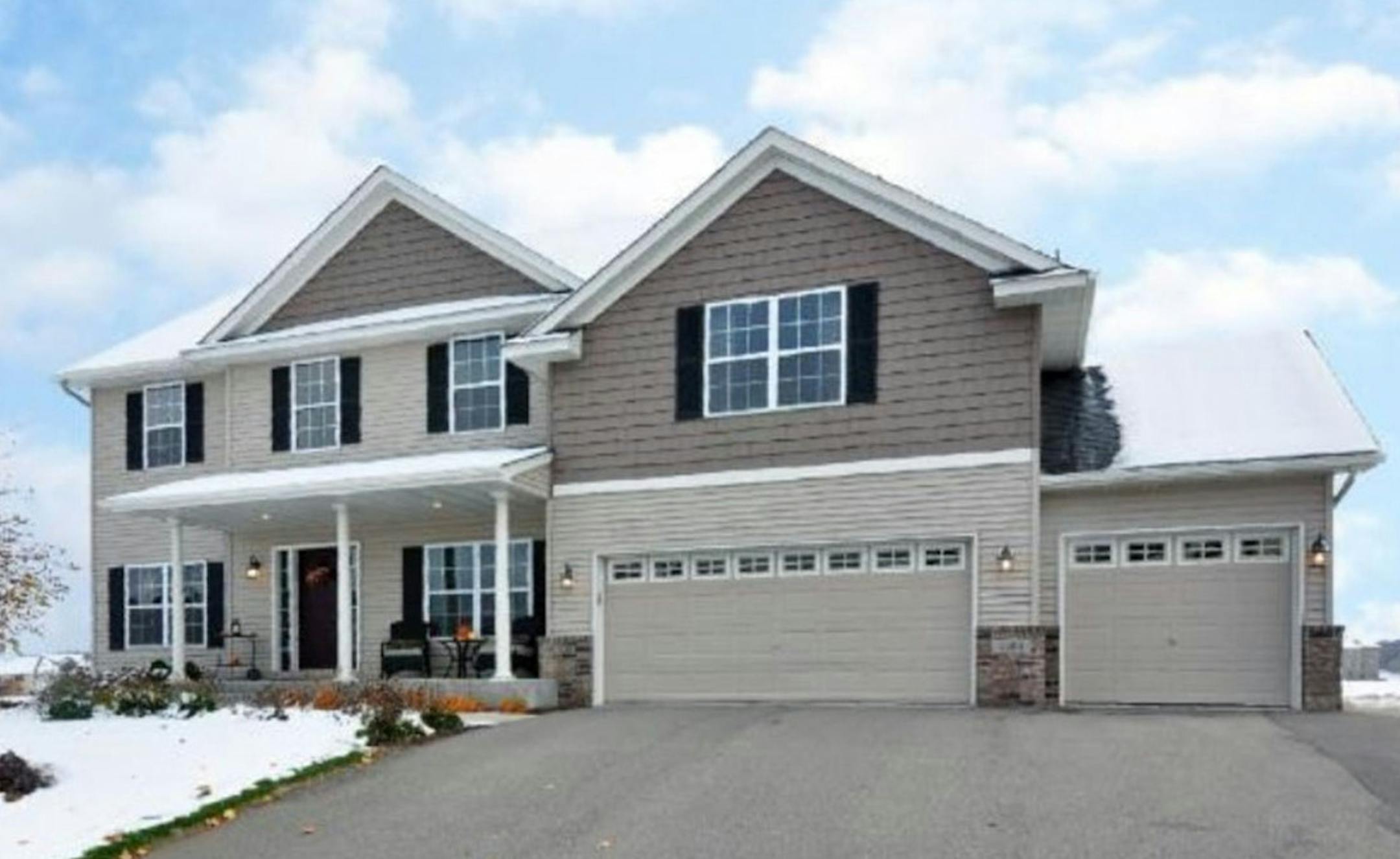 ... Minnetrista
Built in 2008, this five-bedroom, five-bath house has 4,125 finished square feet and features four bedrooms on one level, hardwood floors, Silestone kitchen countertops, fireplace, full finished walkout basement, patio and deck overlooking a wetland. Listed by Kristine Jones, Edina Realty, 612-747-6161.