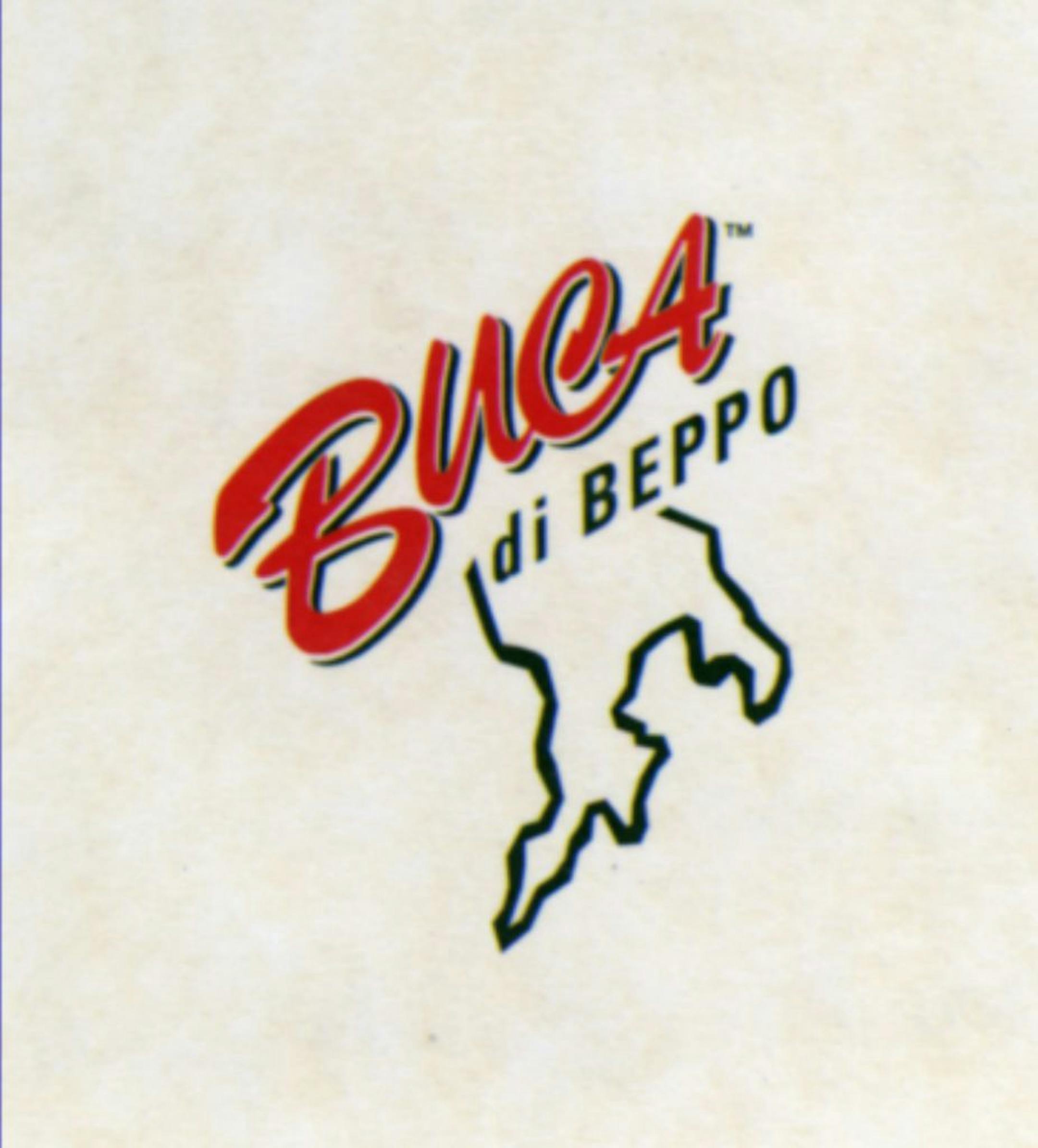 ~- logo for the Buca di Beppo restaurant chain --