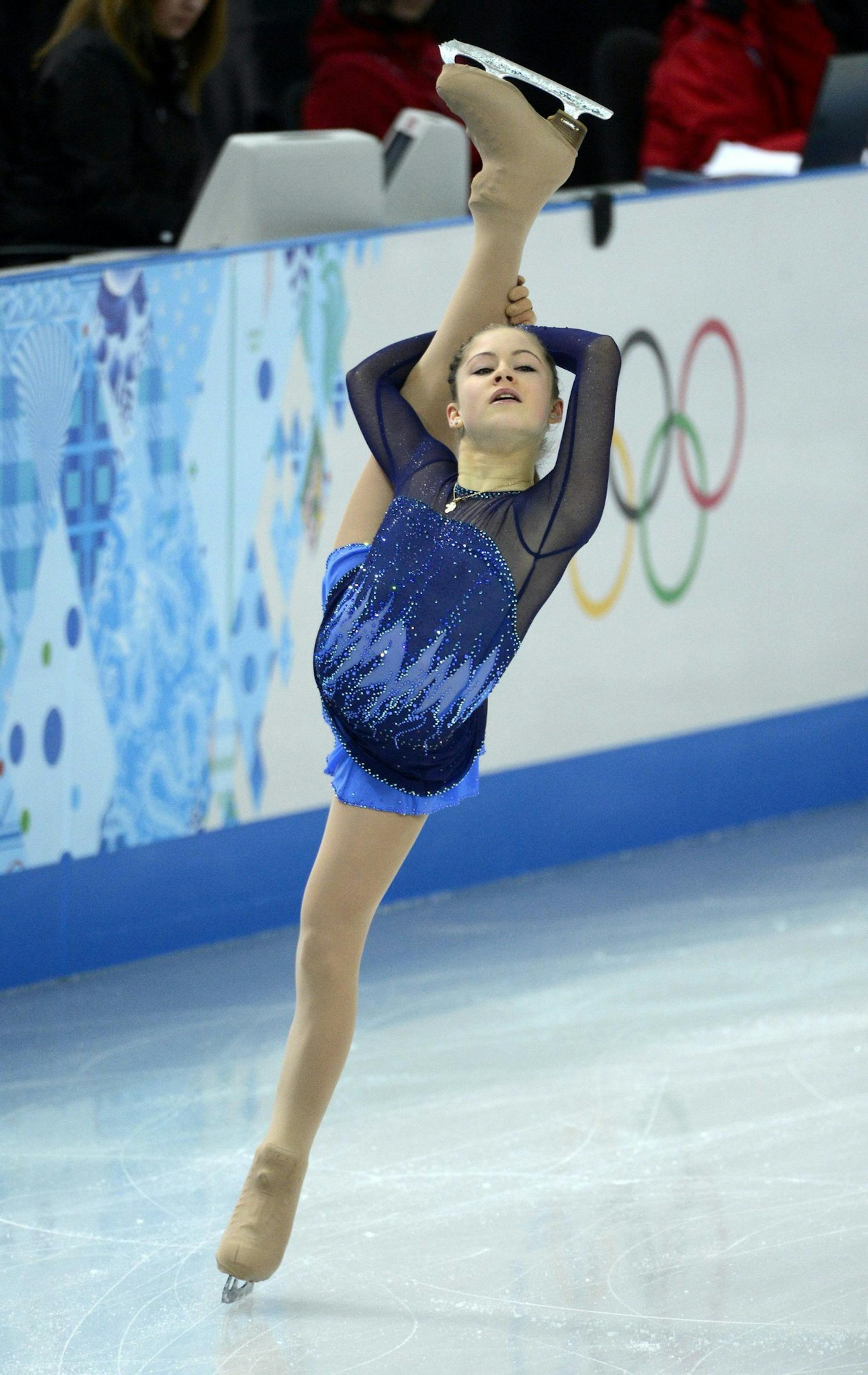Russia's Yulia Lipnitskaya competes in the team figure skating competition at the 2014 Winter Olympics in Sochi, Russia. (Nhat V. Meyer/Bay Area News Group/MCT) ORG XMIT: 1148901