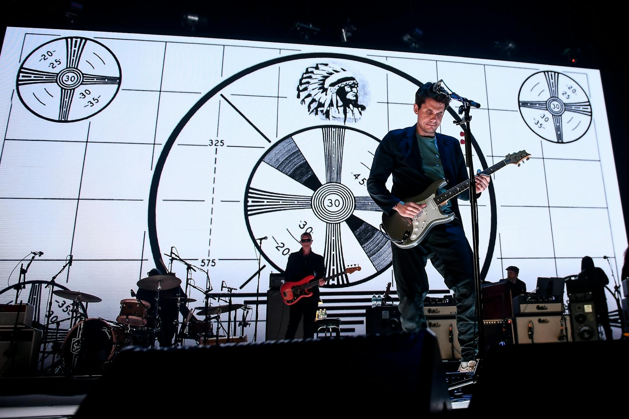 John Mayer performed Saturday night at Xcel Energy Center in St. Paul.