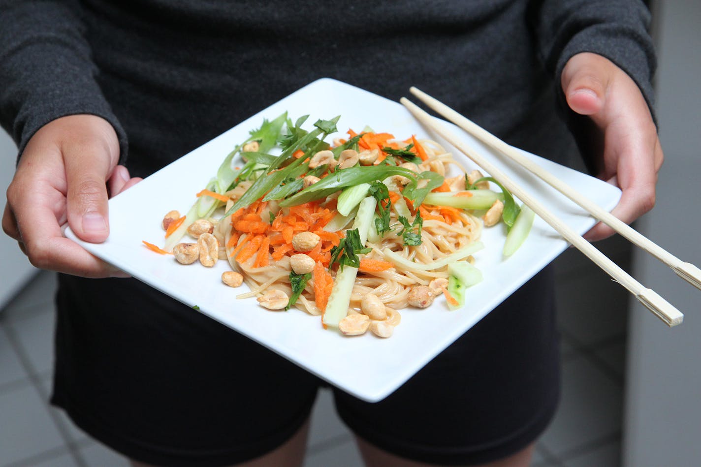 Mary Jo Hoffman, Special to the Star Tribune Cold Chinese Noodles With Spicy Honey Peanut Sauce