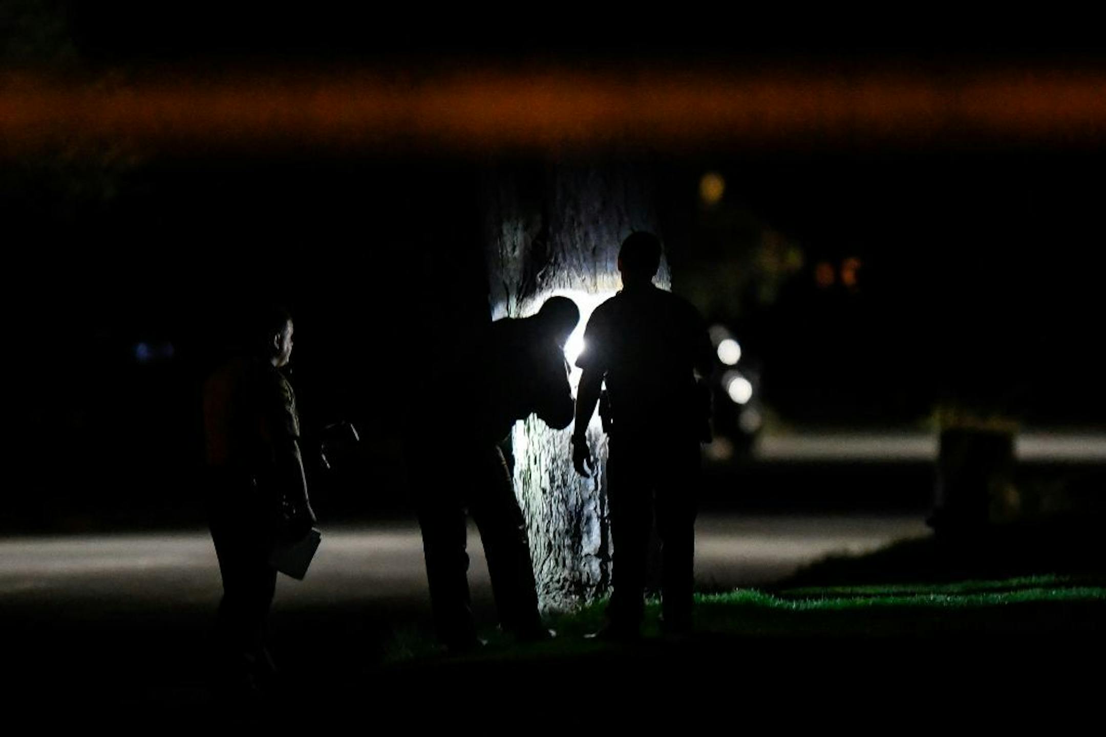 Investigators responded to an officer-involved shooting at Oakland Avenue and 86th Street in Bloomington Wednesday night.