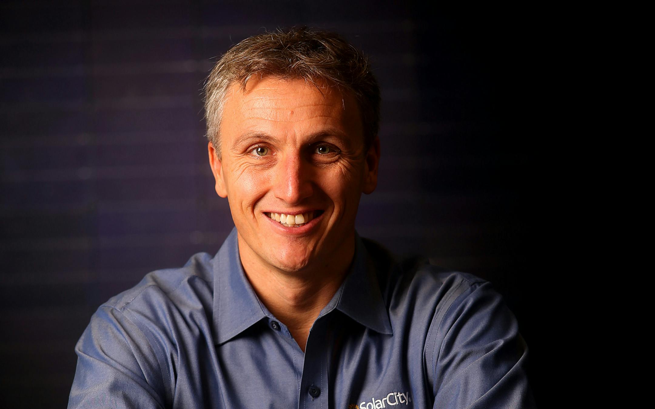 Lyndon Rive, CEO of Solar City, poses for a portrait at the company headquarters on Nov. 23, 2015 in San Mateo, Calif. (Aric Crabb/Bay Area News Group/TNS) ORG XMIT: 1178389