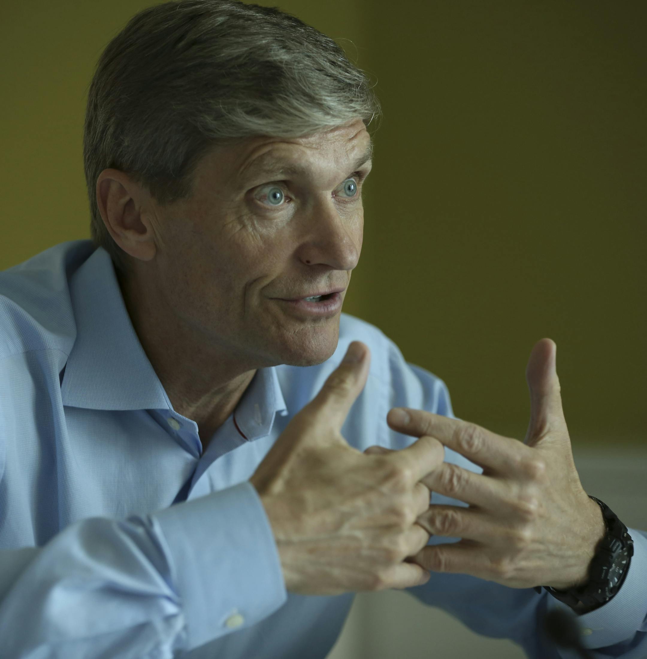 Syngenta CEO J. Erik Fyrwald Fyrwald said ownership by ChemChina will relieve the pressures of “activist investors” and allow a focus on technology.