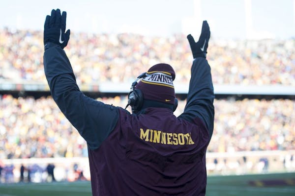 "I love 75-80 percent of what we do," Tracy Claeys said about the Minnesota offense. "This isn't going to be a total overhaul."