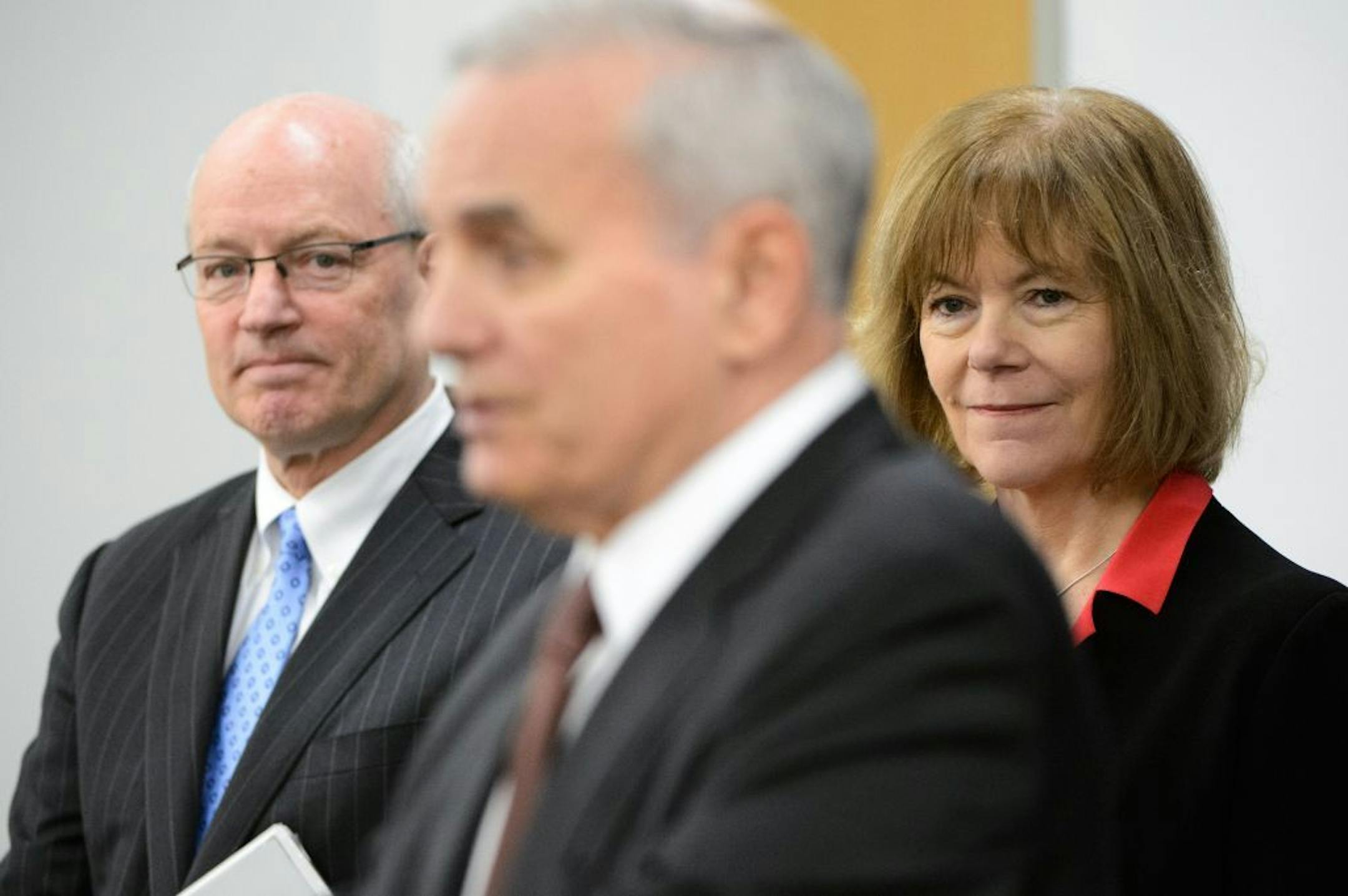 Gov. Mark Dayton, along with Lt. Governor Tina Smith and MMB Commissioner Myron Frans, released his spending priorities for the legislative session in his supplemental budget.