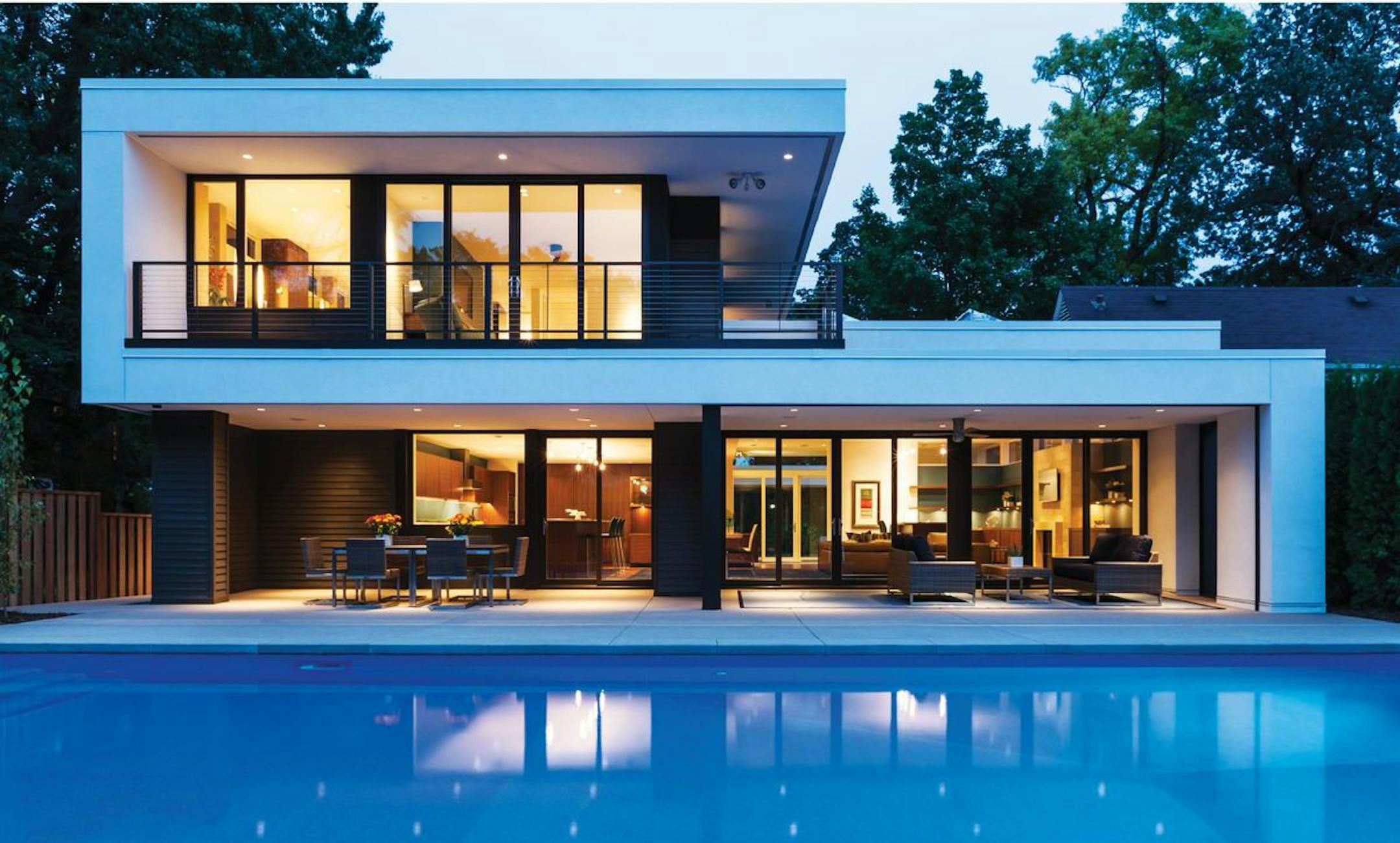 "Urban Family Oasis" Home of the Month winner designed by Charles R. Stinson Architecture + Design