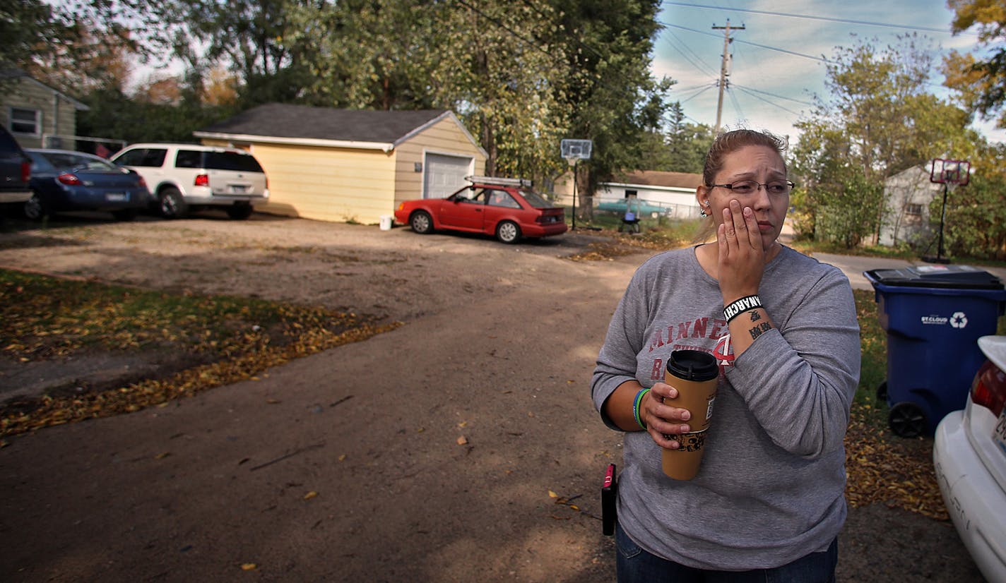 AliciaJean Olson has lived in home near the proposed mosque site for 9 years. Olson and her husband, Shane, have four children. The couple opposes construction of a mosque on the site. ] (JIM GEHRZ/STAR TRIBUNE) / October 11, 2013, St. Cloud, MN &#x201a;&#xc4;&#xec; BACKGROUND INFORMATION: After some heavy protest from neighbors and other residents, the Islamic Center of St. Cloud has withdrawn its application to build a mosque on the city&#x201a;&#xc4;&#xf4;s south side.