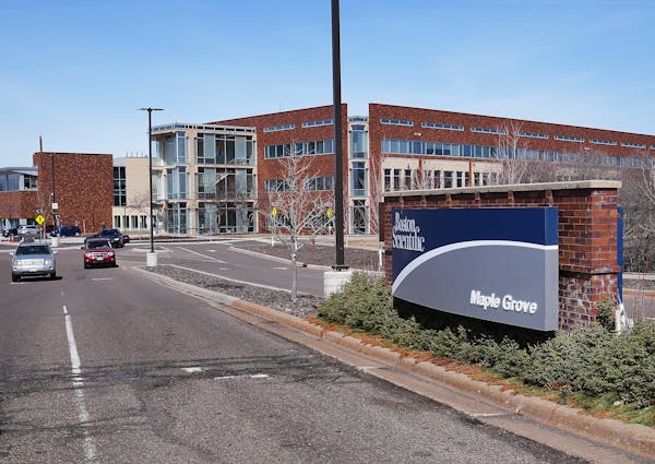 Boston Scientific is planning a 400,000-square-foot facility on a 40-acre site of a former gravel mining area. The new facility will not be adjacent t