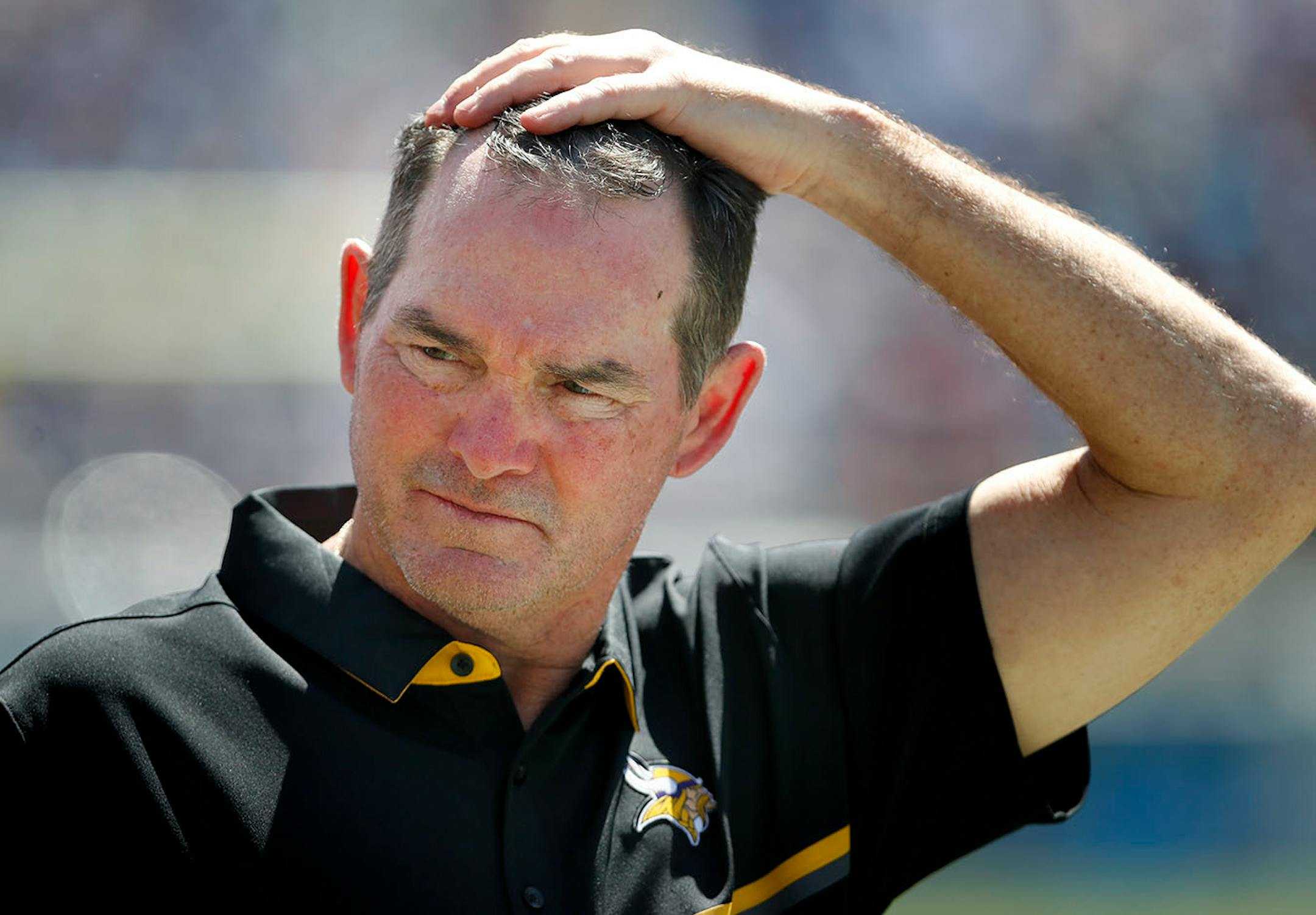 Minnesota Vikings head coach Mike Zimmer