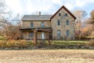 $1.125M historic stone home near Jordan comes with 30 acres, guest house, barn, cottage, orchard