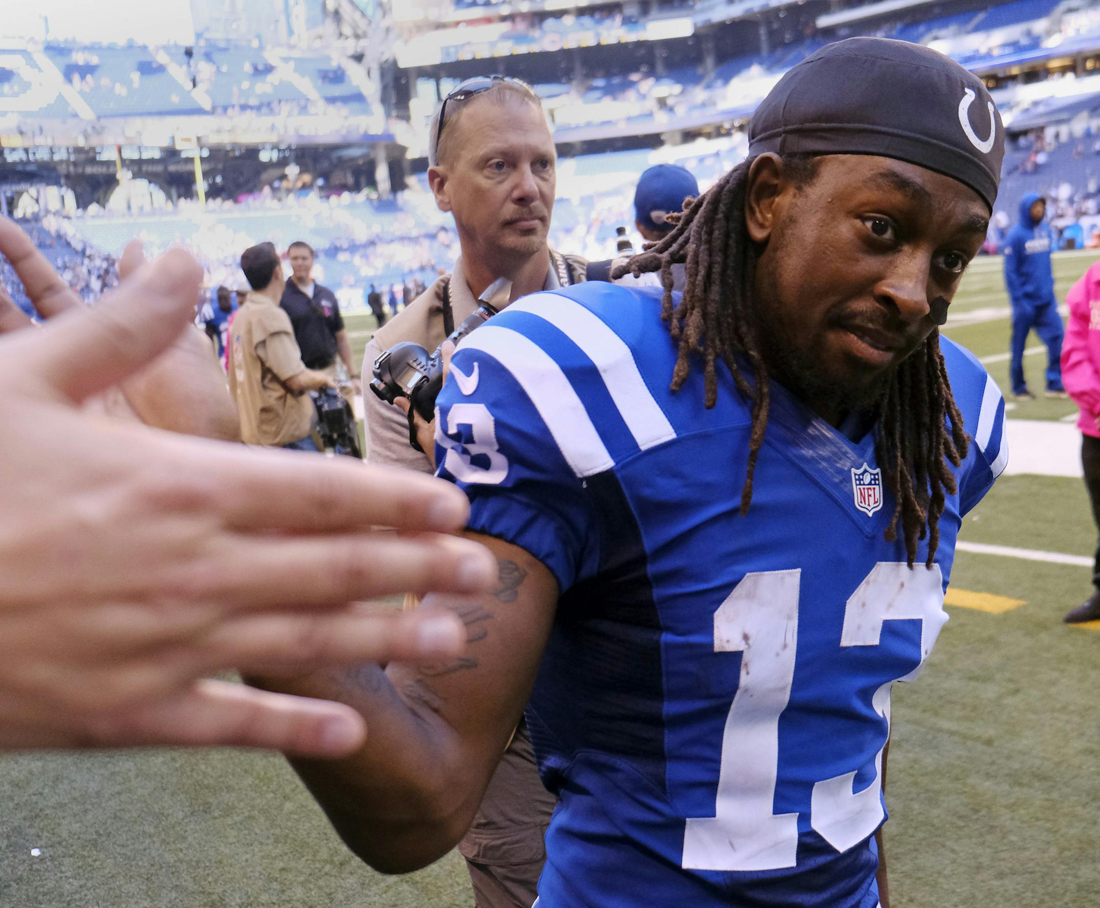 Indianapolis Colts wide receiver T.Y. Hilton (13)