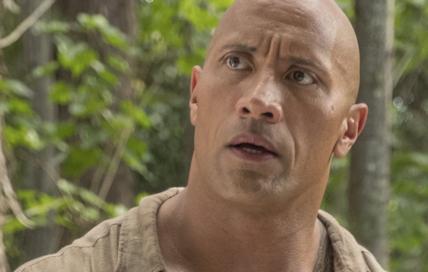 Karen Gillan, Dwayne Johnson and Kevin Hart star in JUMANJI: WELCOME TO THE JUNGLE.
credit: Frank Masi, Columbia Pictures ORG XMIT: Dwayne Johnson (Finalized);Kevin