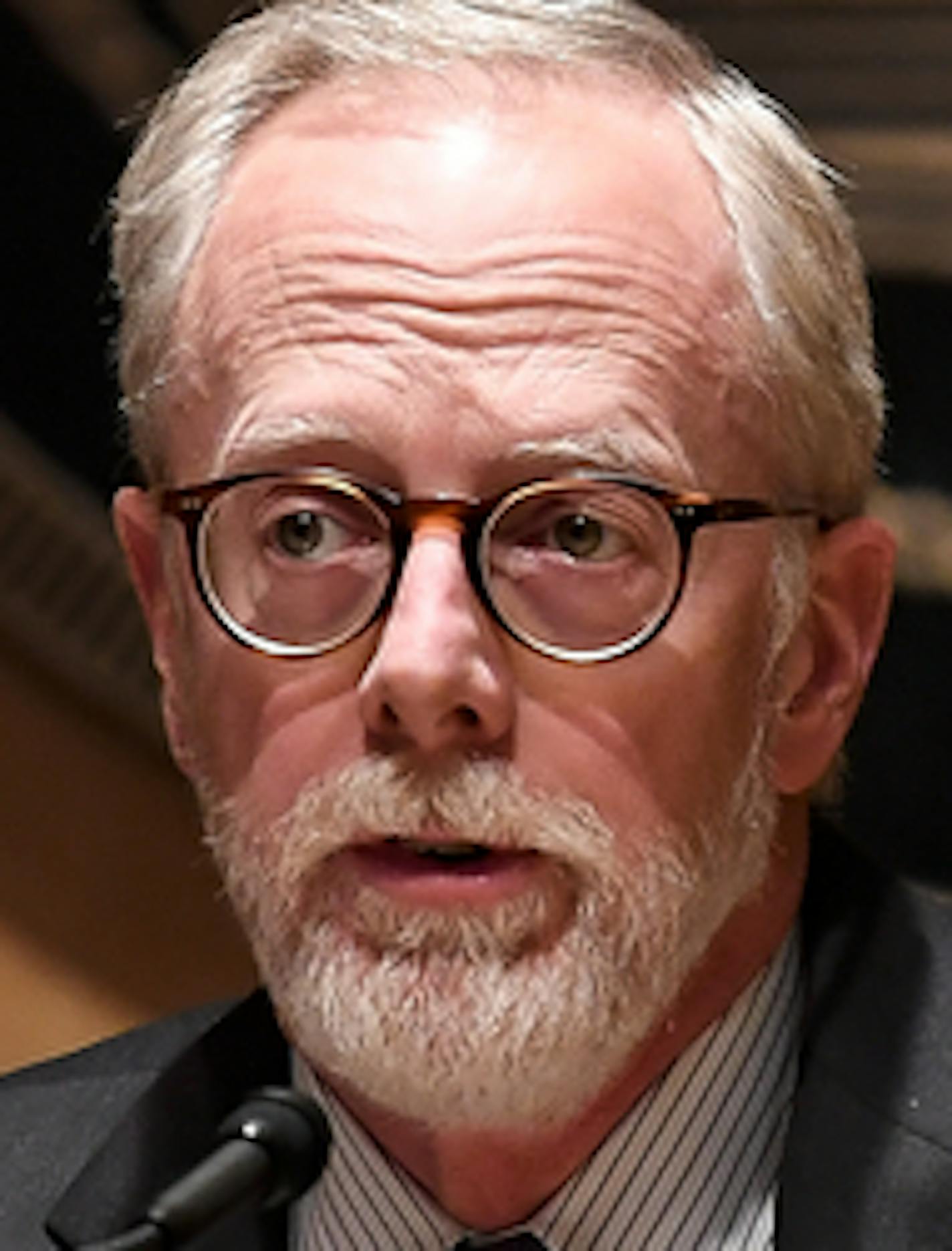 University of Minnesota Board of Regents Chair David McMillan spoke at the start of Wednesday afternoon's regents meeting. ] Aaron Lavinsky &#xa5; aaron.lavinsky@startribune.com The University of Minnesota Board of Regents met to decide on finalists for the job of university president on Wednesday, Dec. 5, 2018 in the board chambers of the McNamara Alumni Center in Minneapolis, Minn.