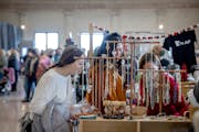 Some shoppers are turning to independent merchants at craft fairs like the Christmas Market at Union Depot in November for their holiday gifts.