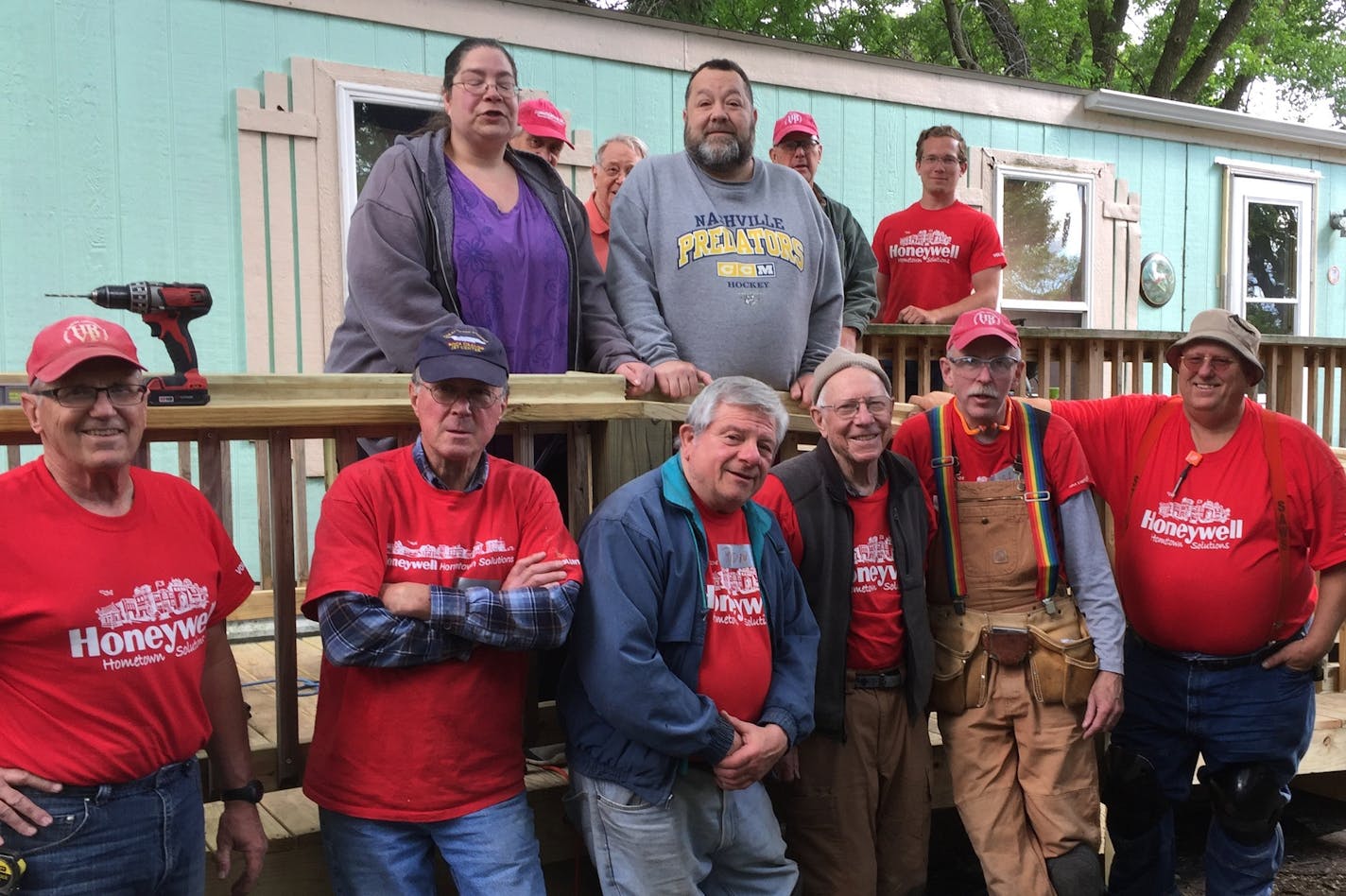 Honeywell retirees who form the Ramp Crew have built more than 30 ramps since 2012 and donated almost 4,400 hours.