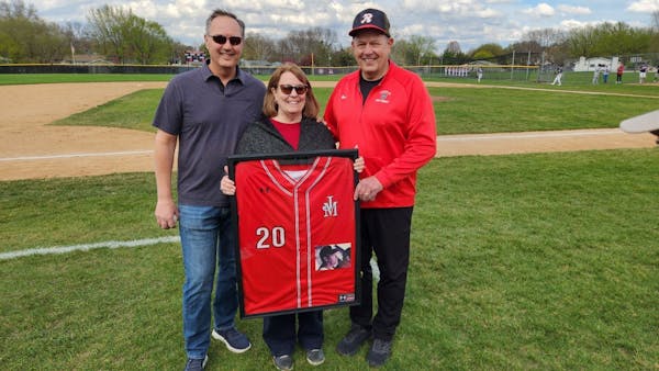 Rochester high school baseball program honors longtime coach