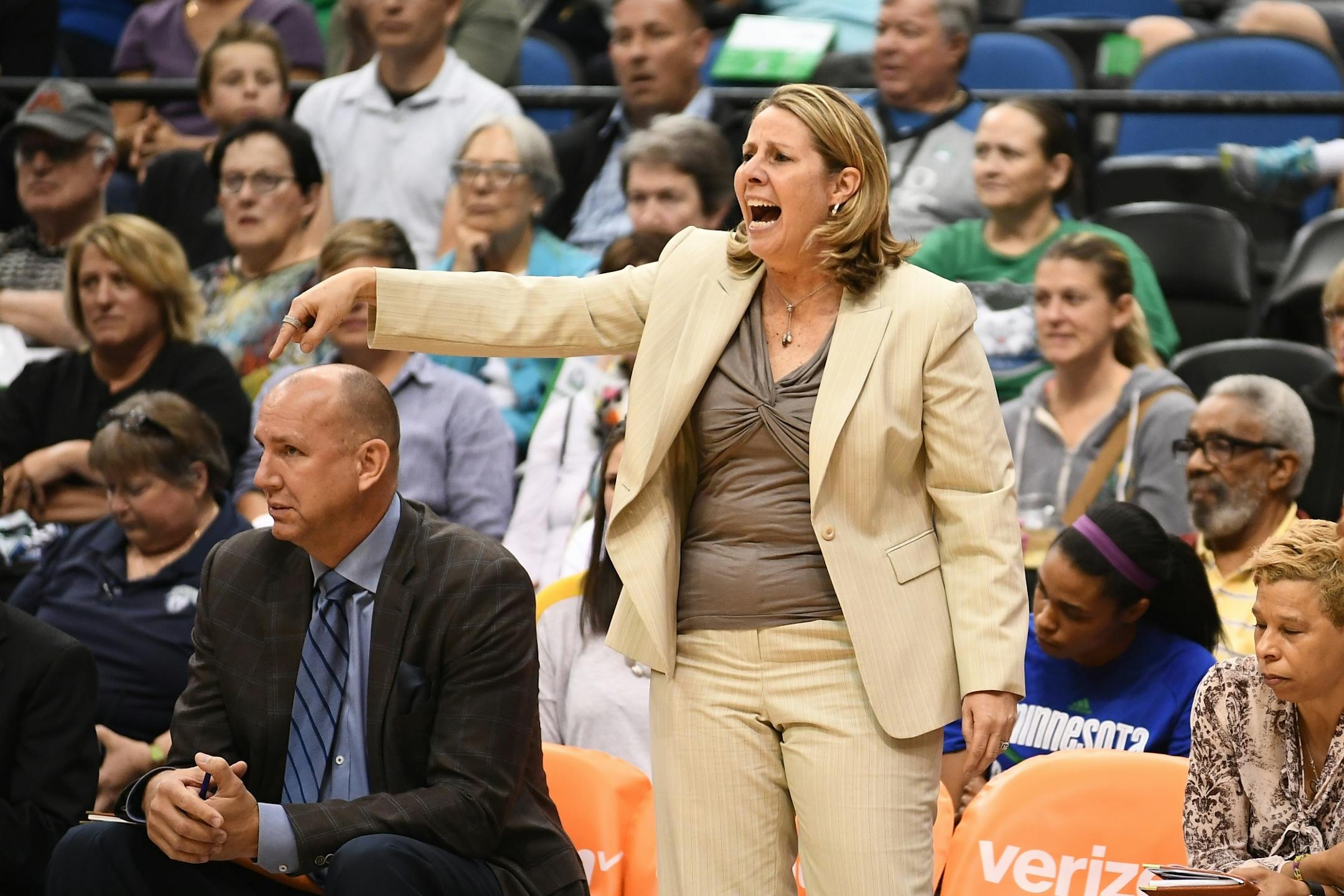 Minnesota Lynx head coach Cheryl Reeve