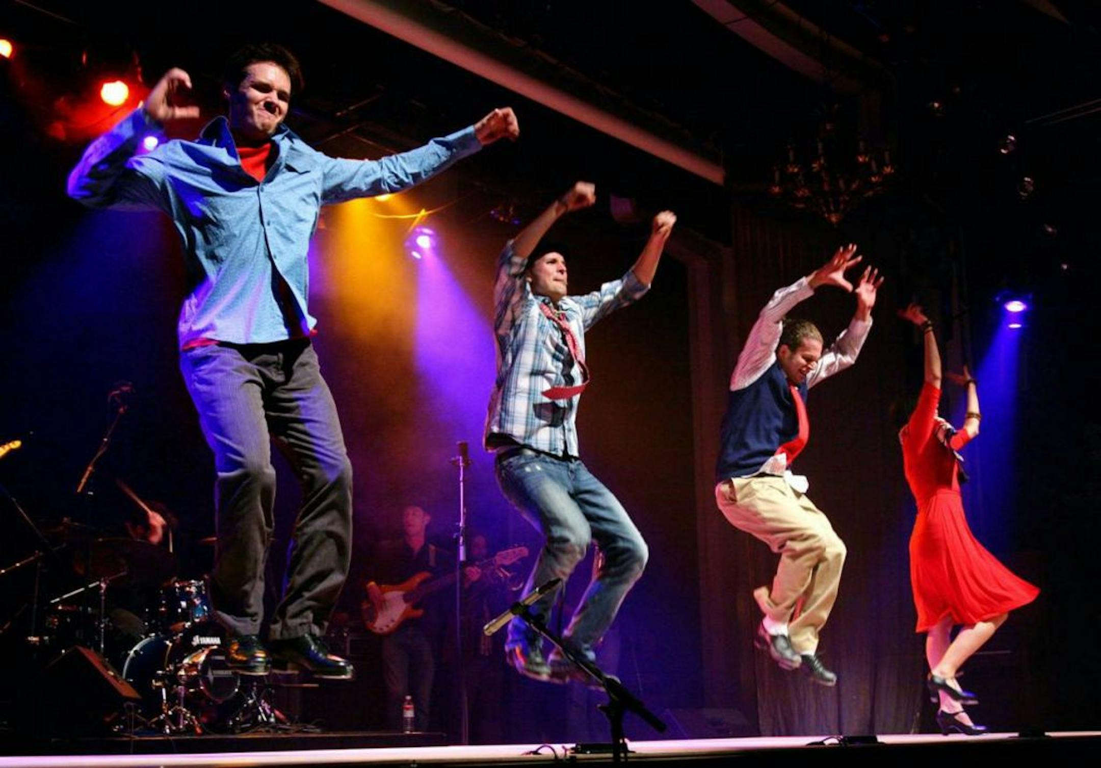 credit: Cory Jones, CEVENTPICS Rhythmic Circus Productions "Feet Don't Fail Me Now" Eddie Strachan,Nick Bowman,�Ricci Milan,�Kaleena Miller