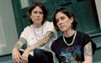 Tegan, left, and Sara Quin in New York, July 30, 2019.