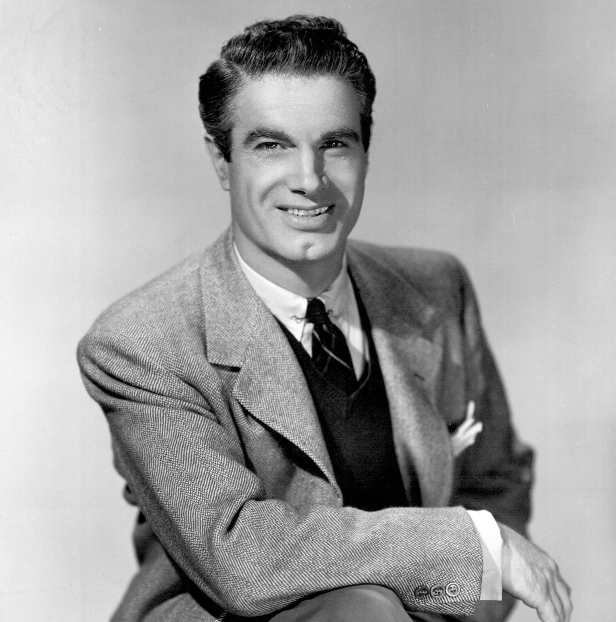 STARDOM OVERNIGHT - - PHOTO STORY OF A NEW MOVIE PAGE For every hundred broken hearts in Hollywood, there's one success story. Most emphatic of recent successes is the story of Charles Korvin. An unknown in Hollywood a year ago, he has since played the title role in his first film ("Enter Arsene Lupin") and in his second he's co-starred with Merle Oberon ("Every Woman's Story"). That's spectacular success, even for Hollywood. Here's how it happenedâ€¢ 1. Charles Korvin's appeara