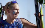 Olympic cross-country skier Jessie Diggins of Afton, Minn.