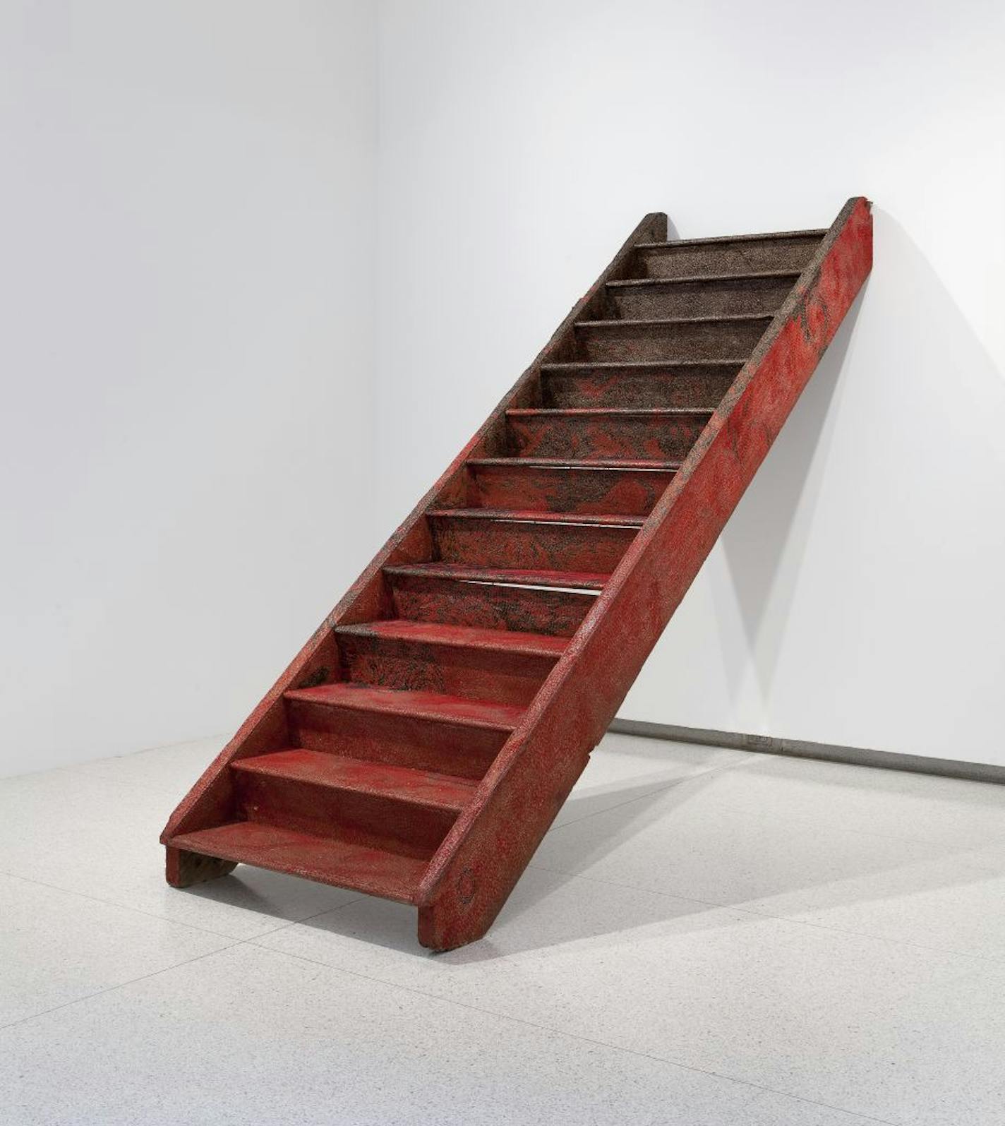 "Some days it's easy," s staircase by Bharti Kher.