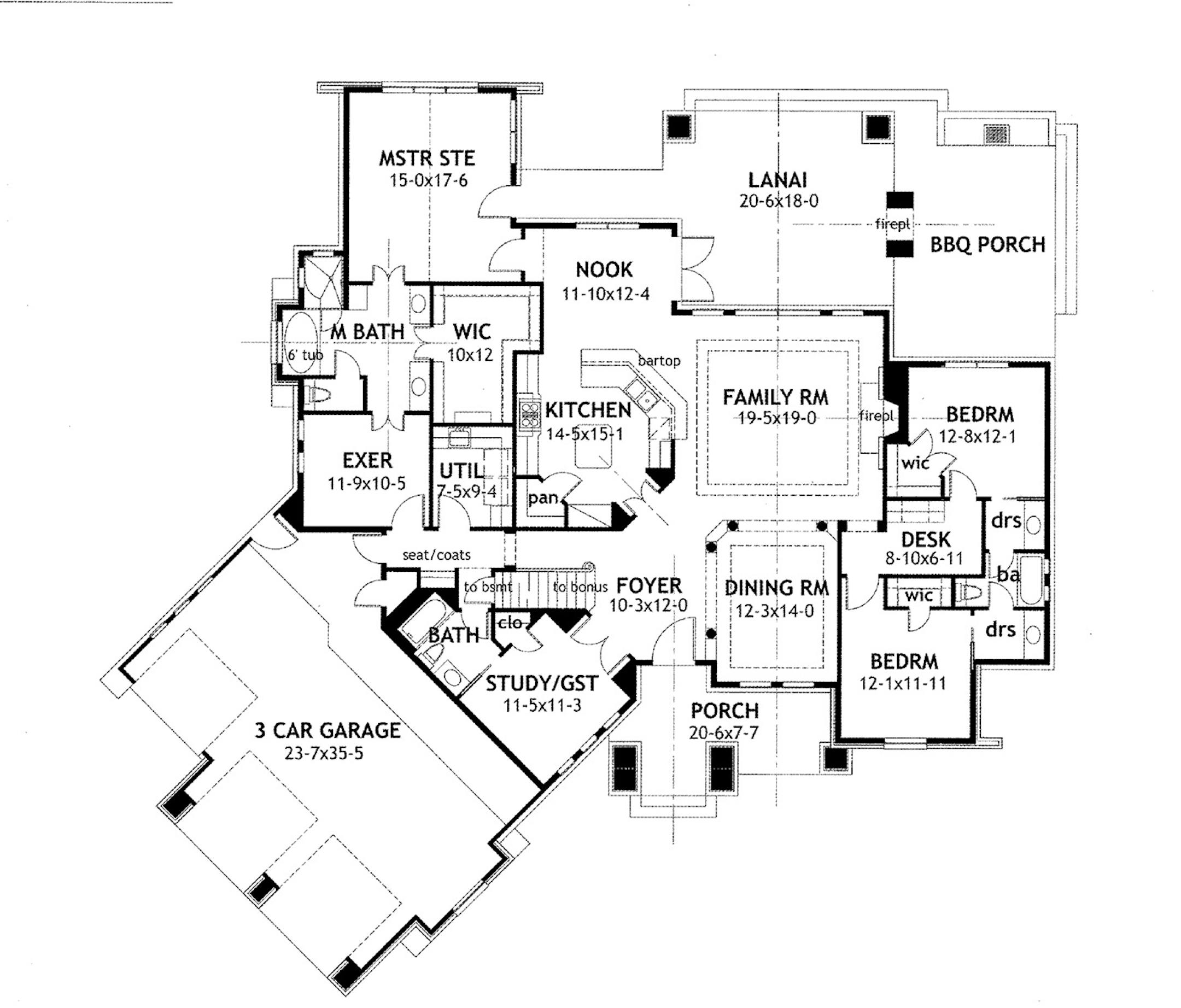 Home plan for 1016: Craftsman for the new century