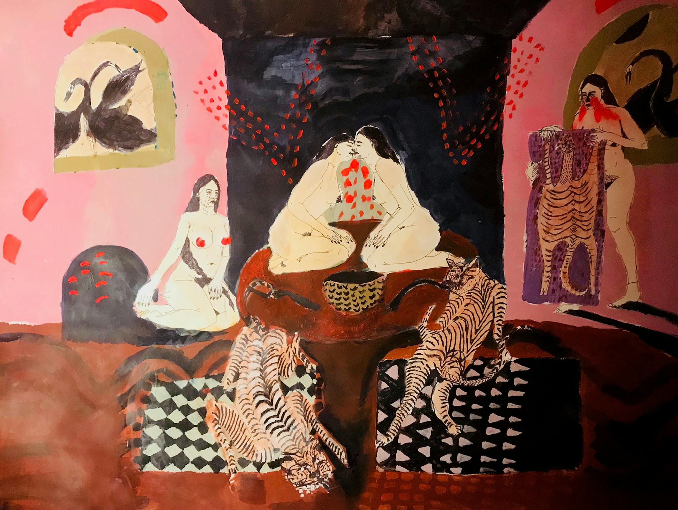 Art by Lauren Roche. Provided by Bockley Gallery.