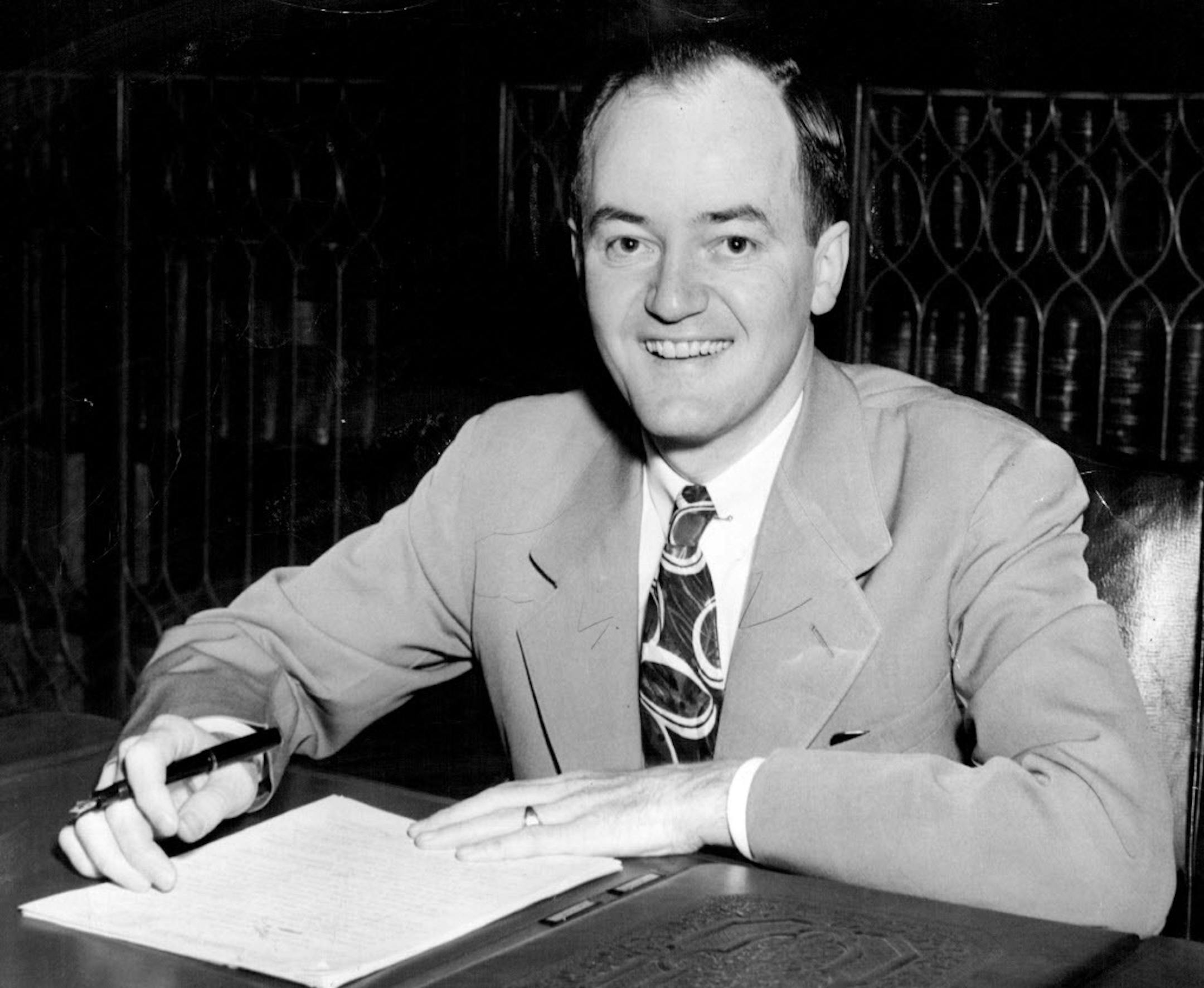 Hubert H. Humphrey was mayor of Minneapolis from 1945 to 1948.