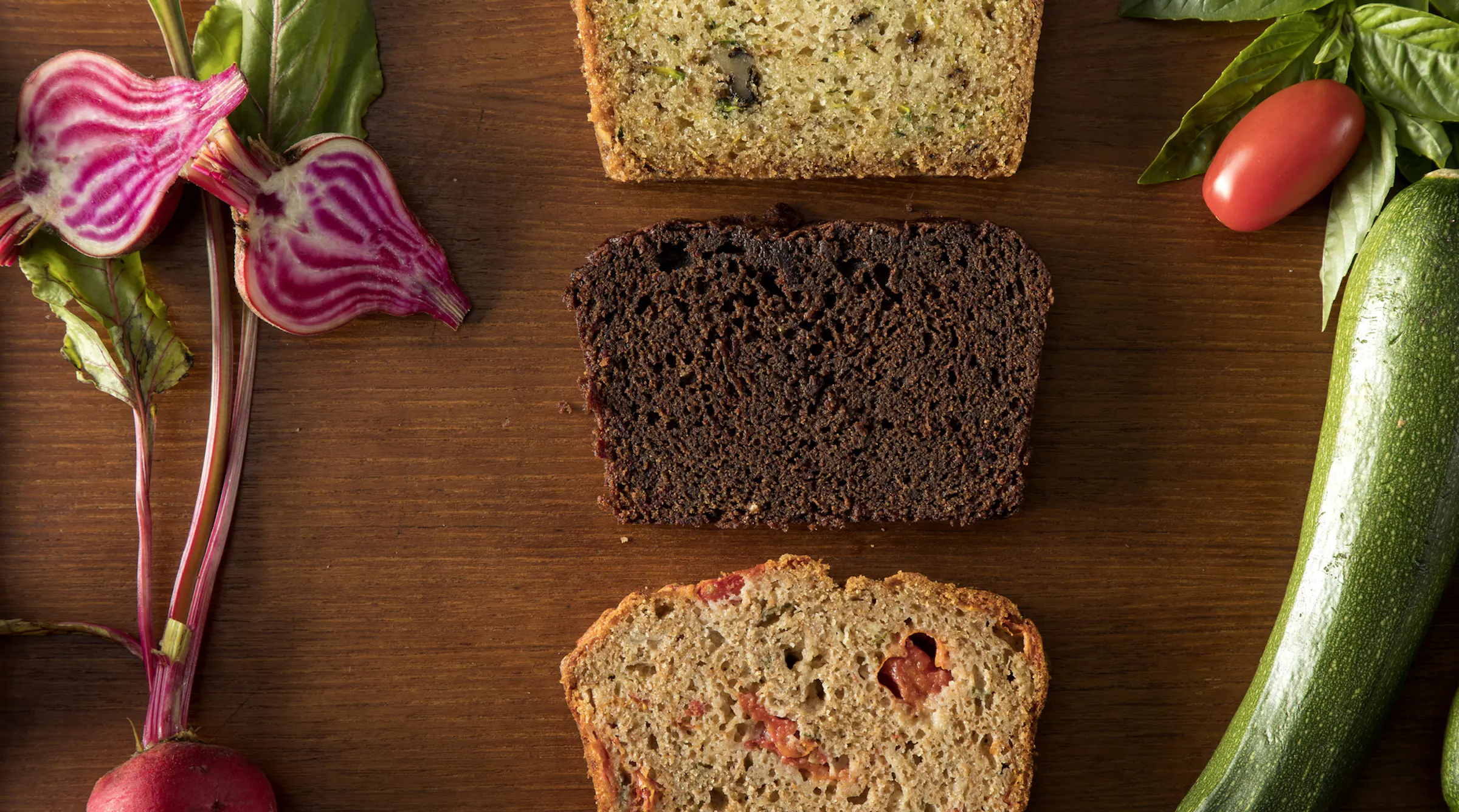 Recipe: Three vegetable quick breads