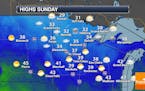 Mostly Cloudy Sunday With Nighttime Snow Chances