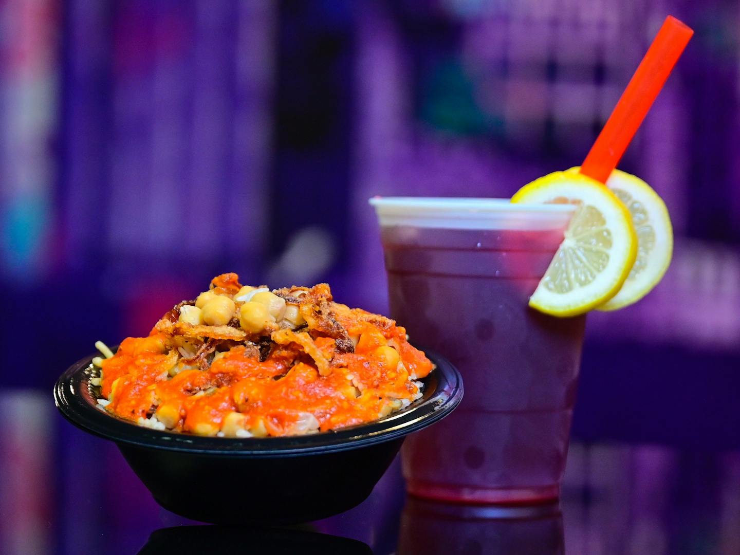 Kosharina Egyptian Cuisine is a new vendor.