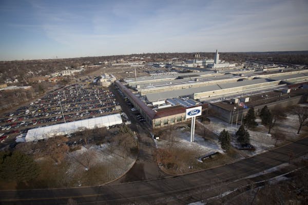 The Ford Plant photographed from a helicopter on Thursday, December 1, 2011, in St. Paul, Minn.
