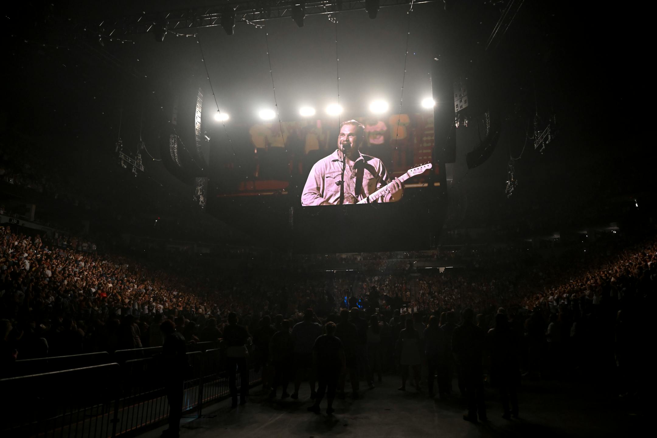 Zach Bryan performs Wednesday, Aug. 9, 2023 at Target Center in Minneapolis, Minn.