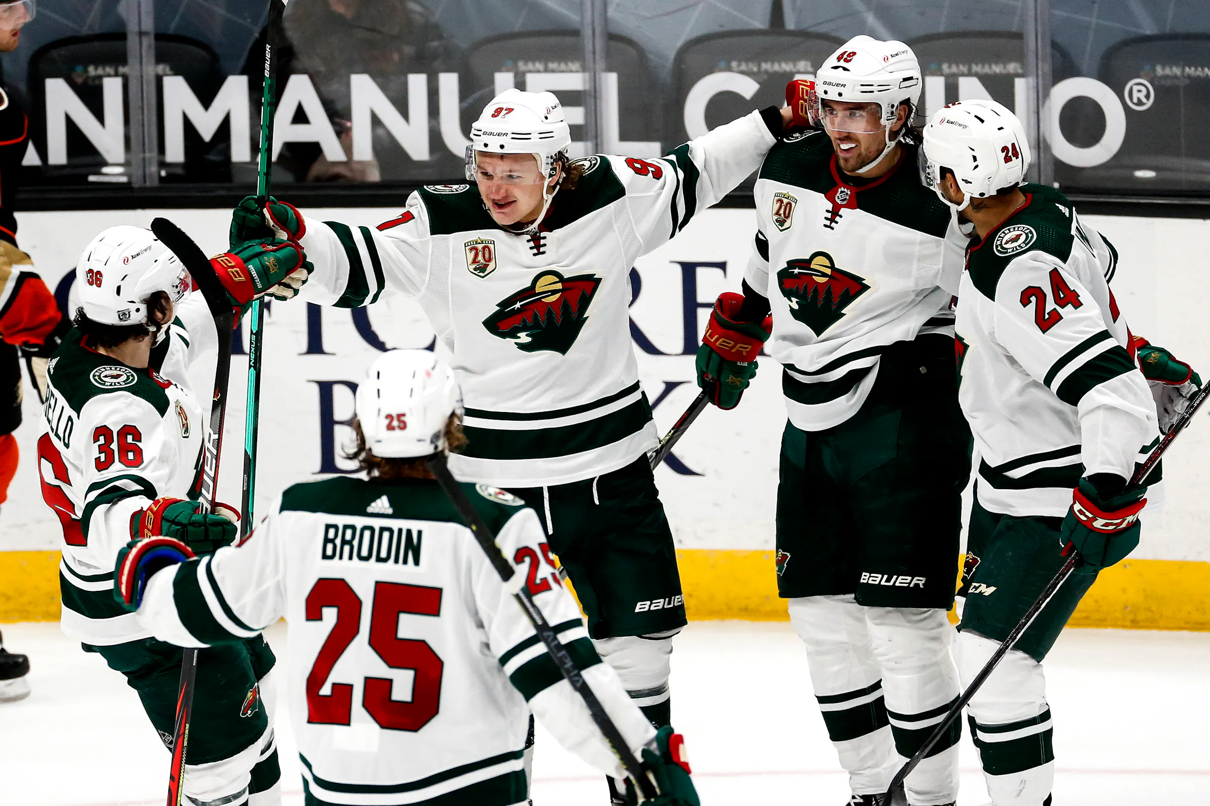 Wild center Victor Rask takes an early step up in production
