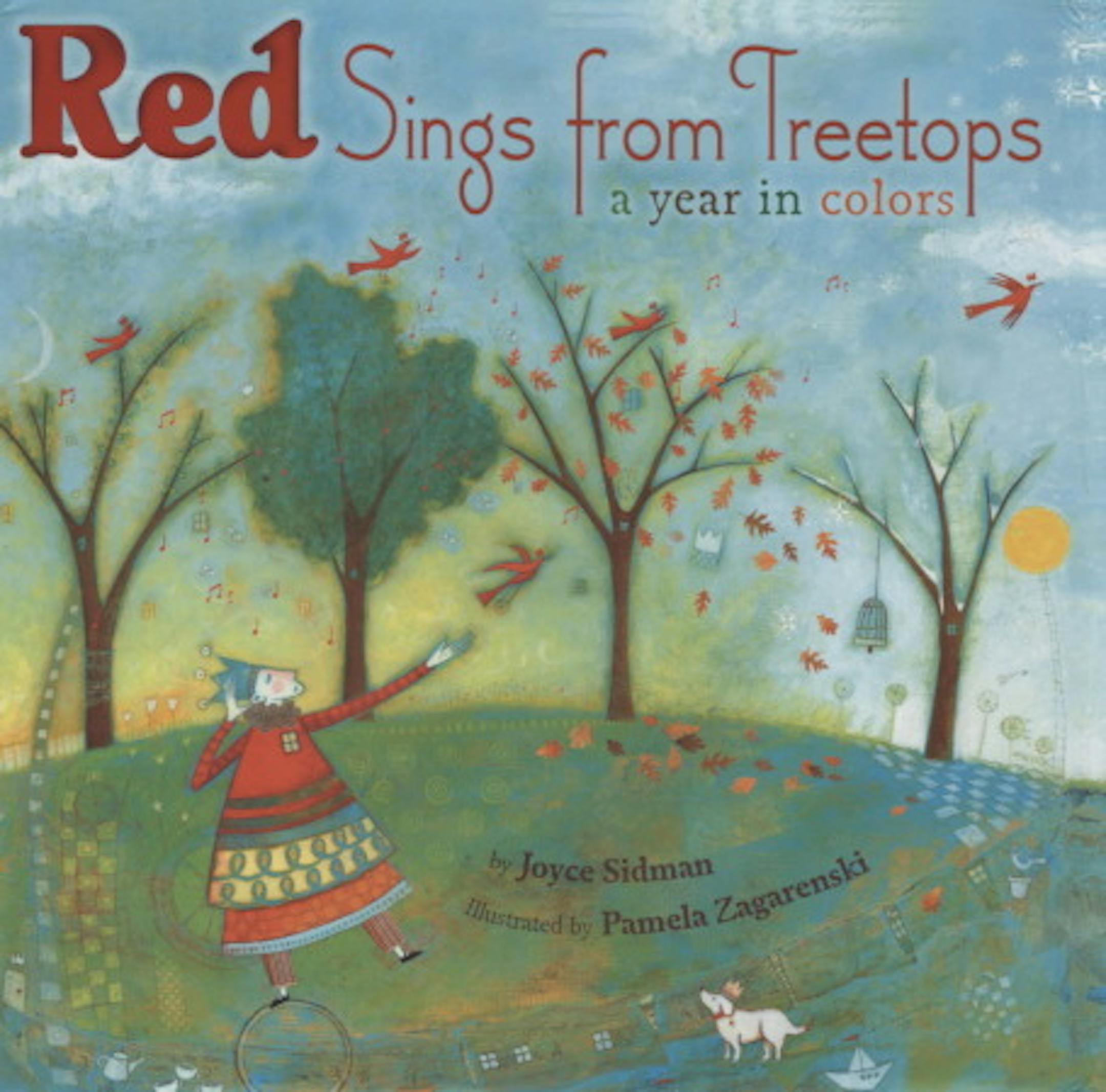 Red Sings from Treetops